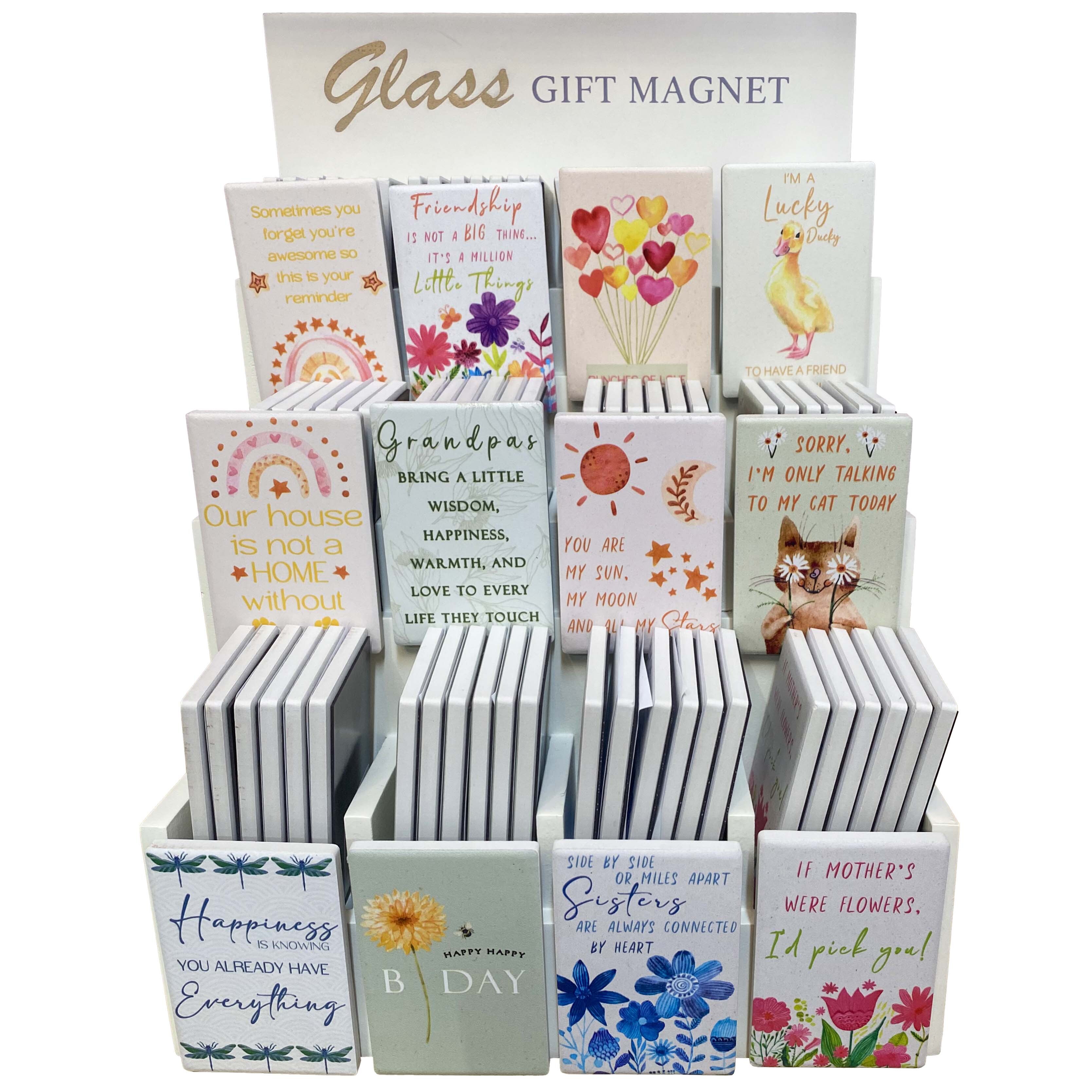 Display Box Individual Magnet White