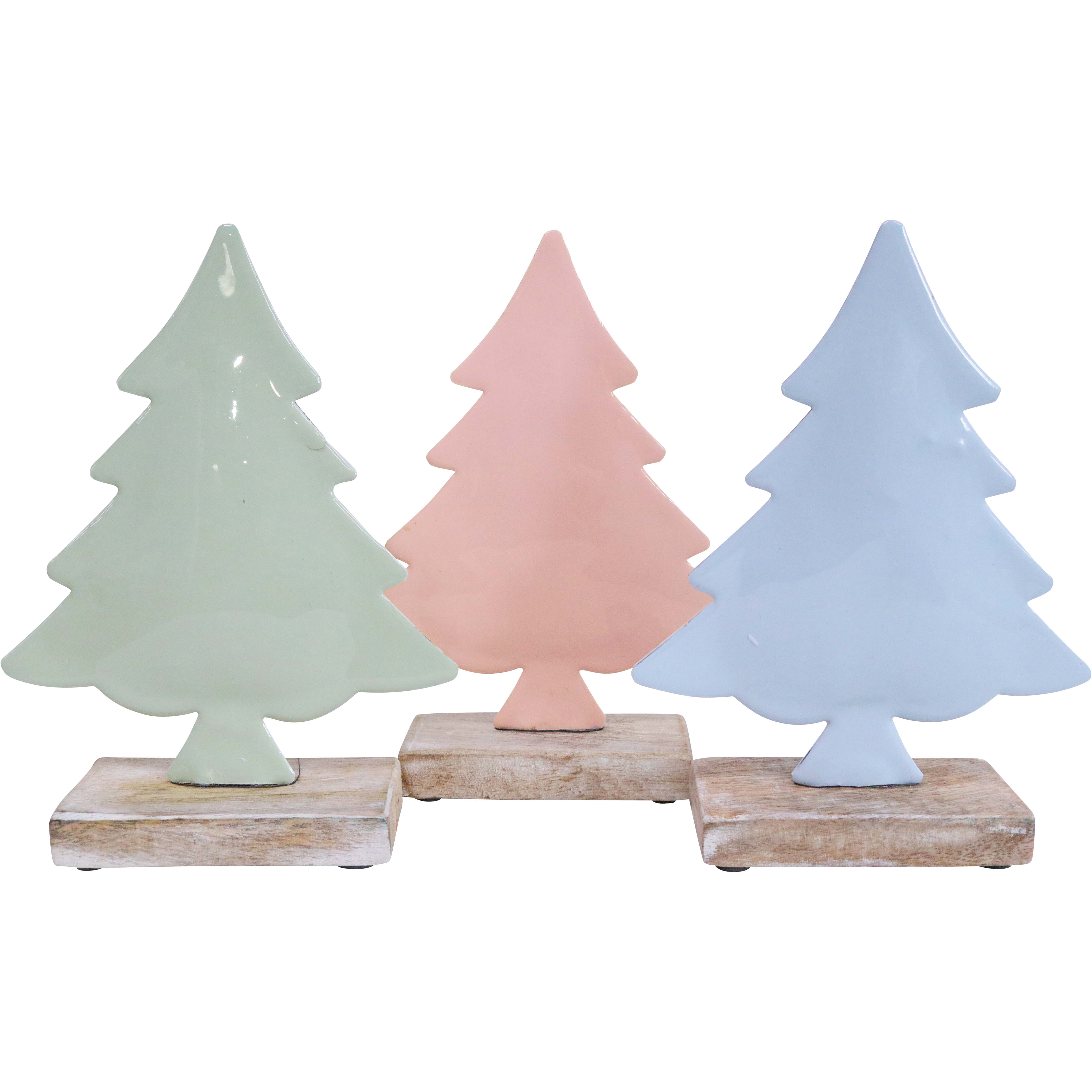 Xmas Tree Assorted Pastel