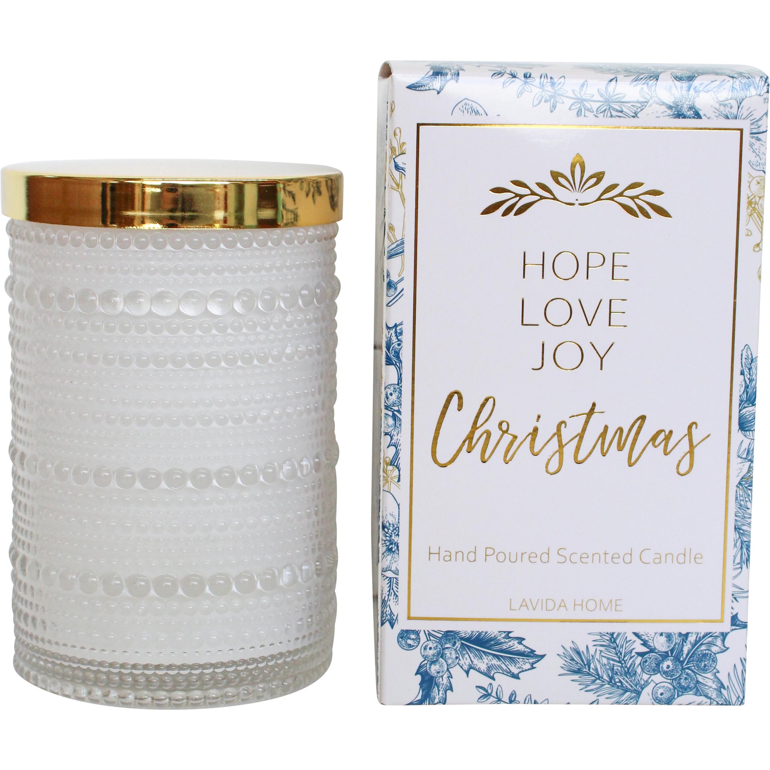 Candle Xmas White