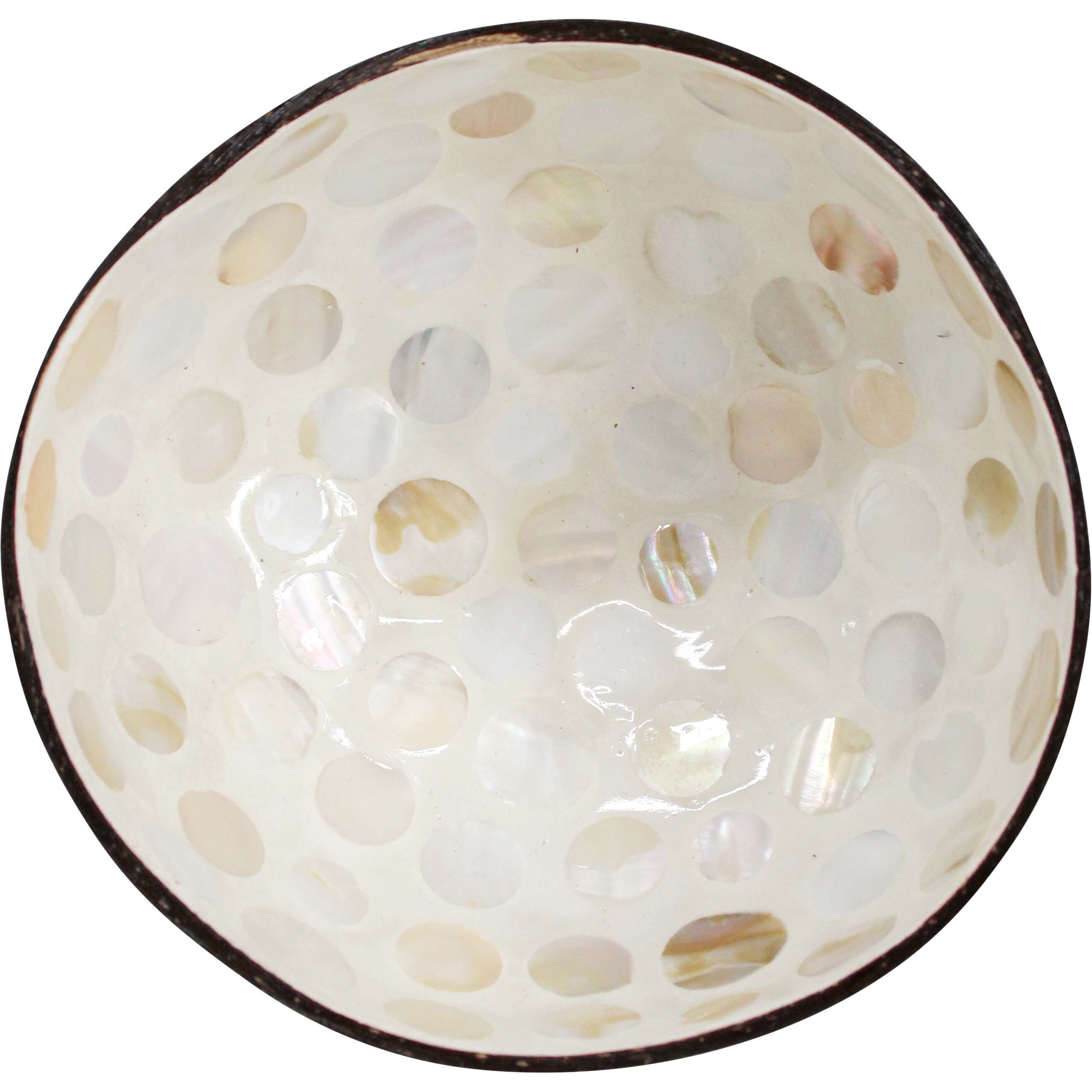 Coco Bowl Ivory Dot