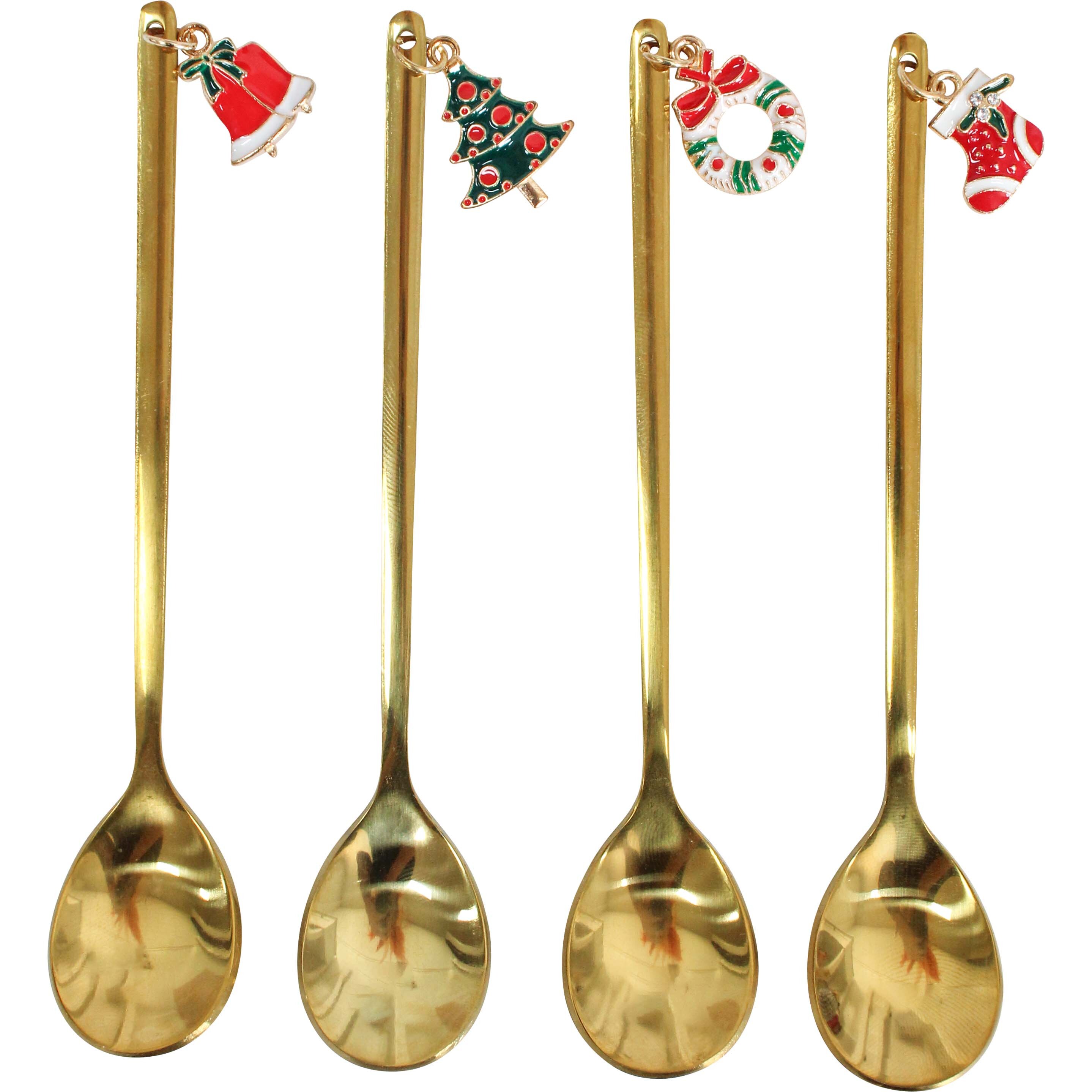 Teaspoon S/4 Christmas Charm