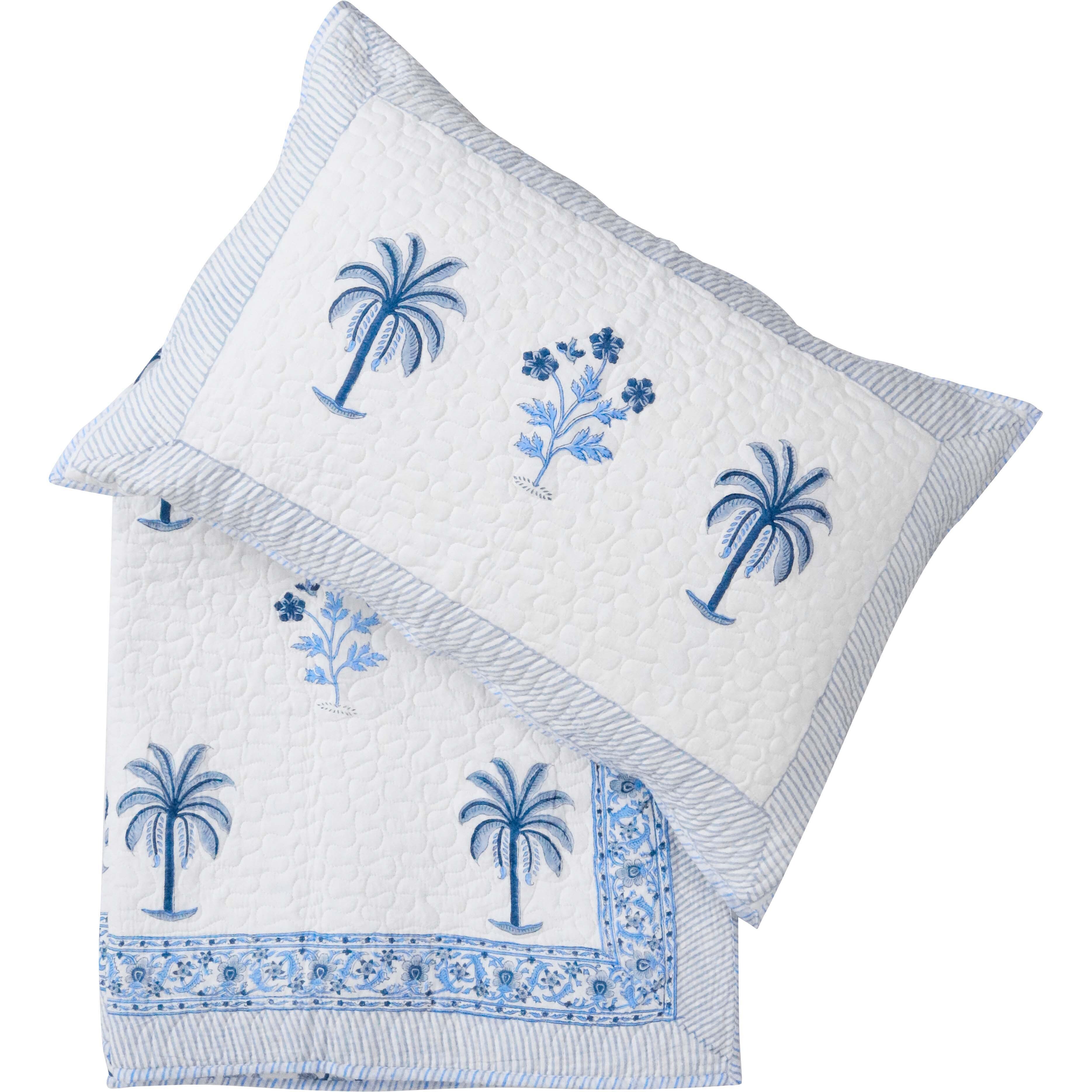 Bedspread/Quilt Set Hampton Palm