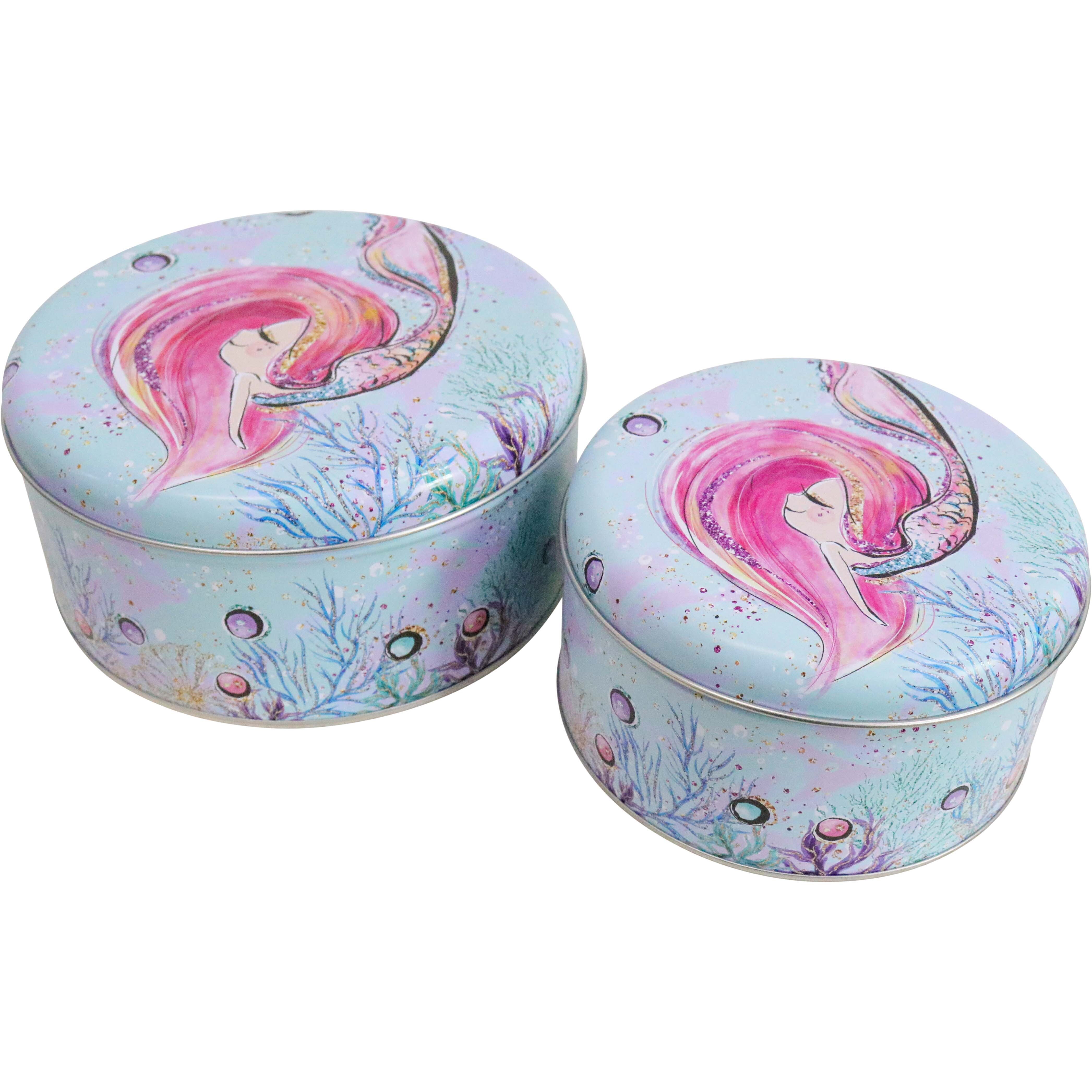 Tins S/2 Mermaid Round