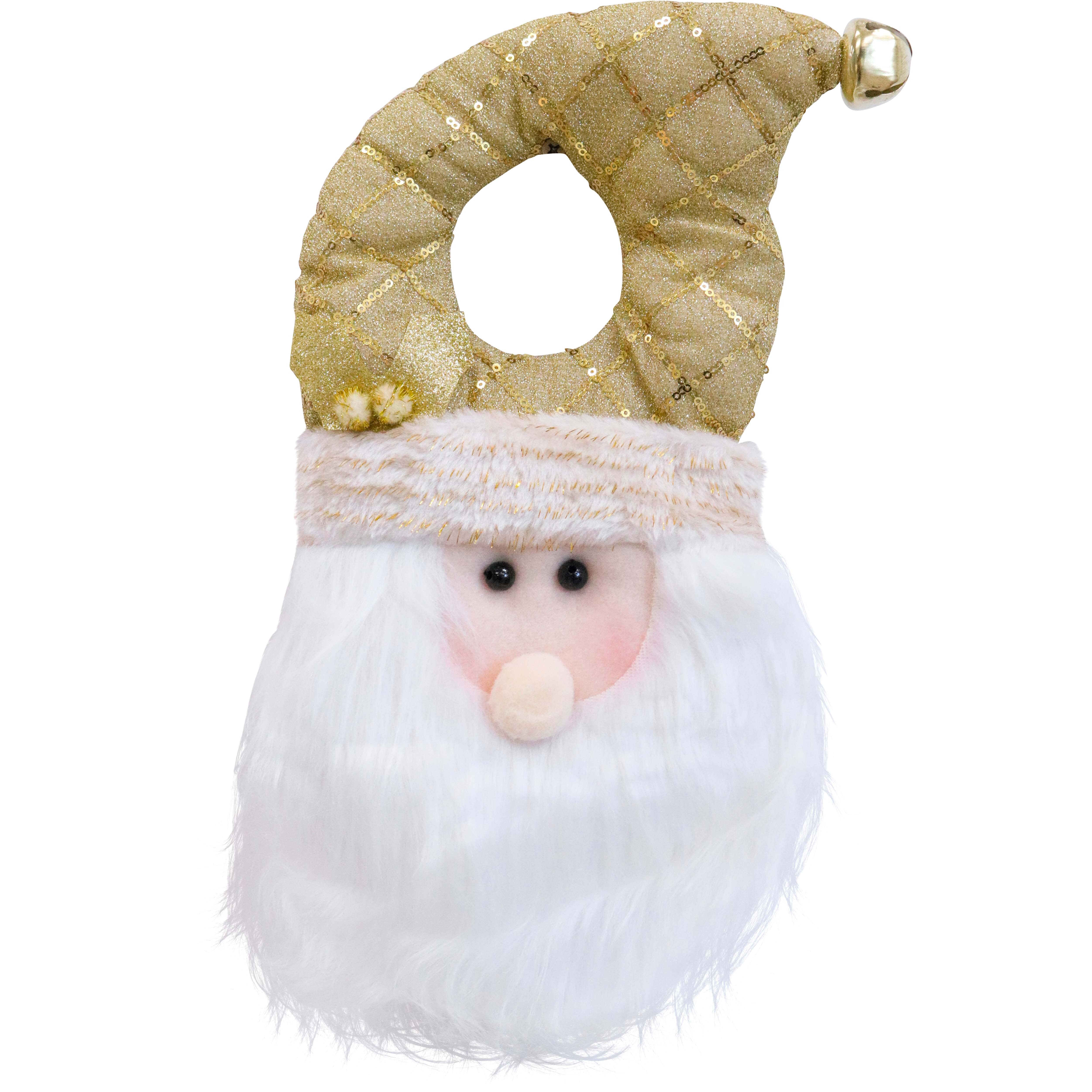 Doorhanger Santa Gold