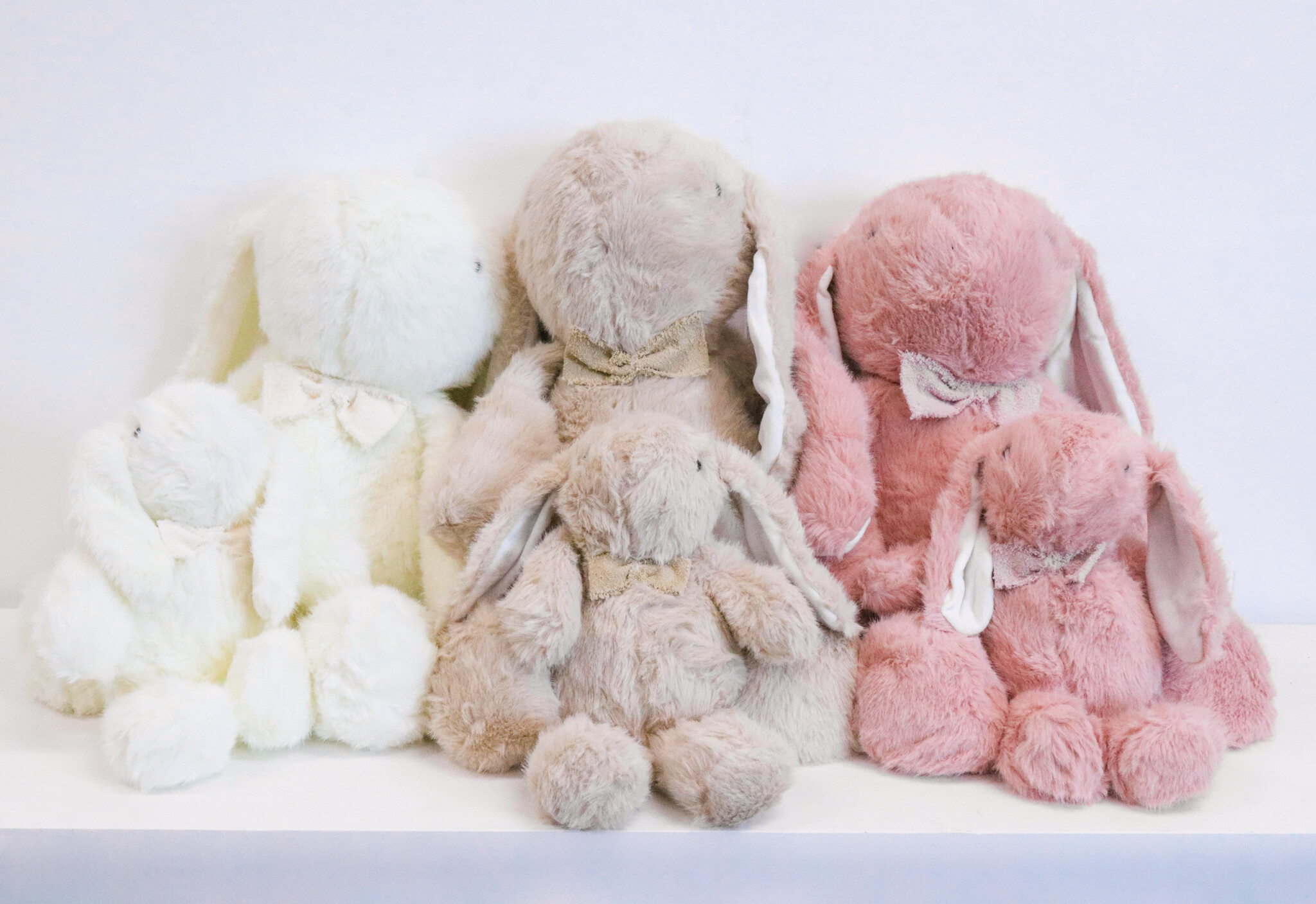 Plush Bunny Lrg Harriet Beige