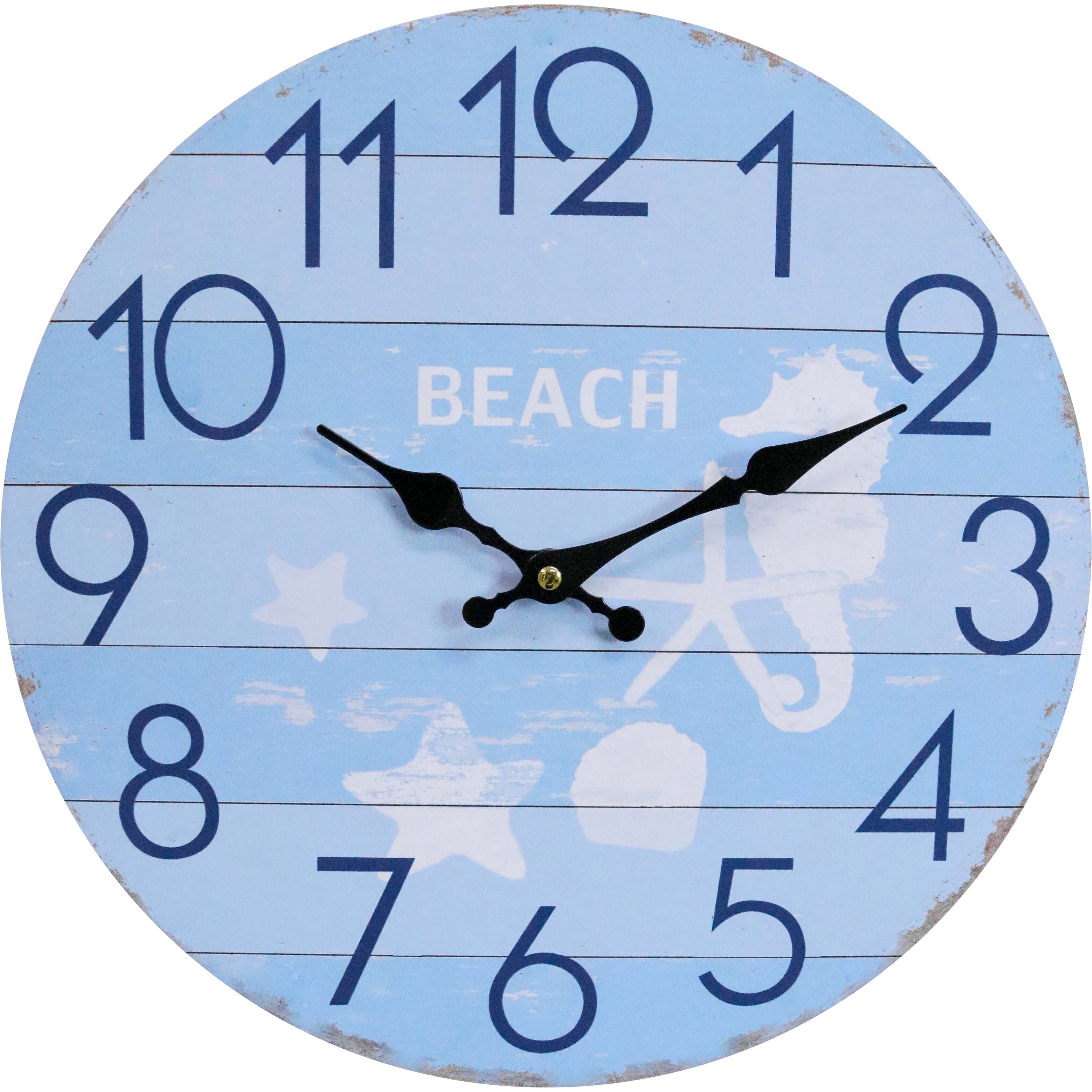 Clock Sea Life 34cm