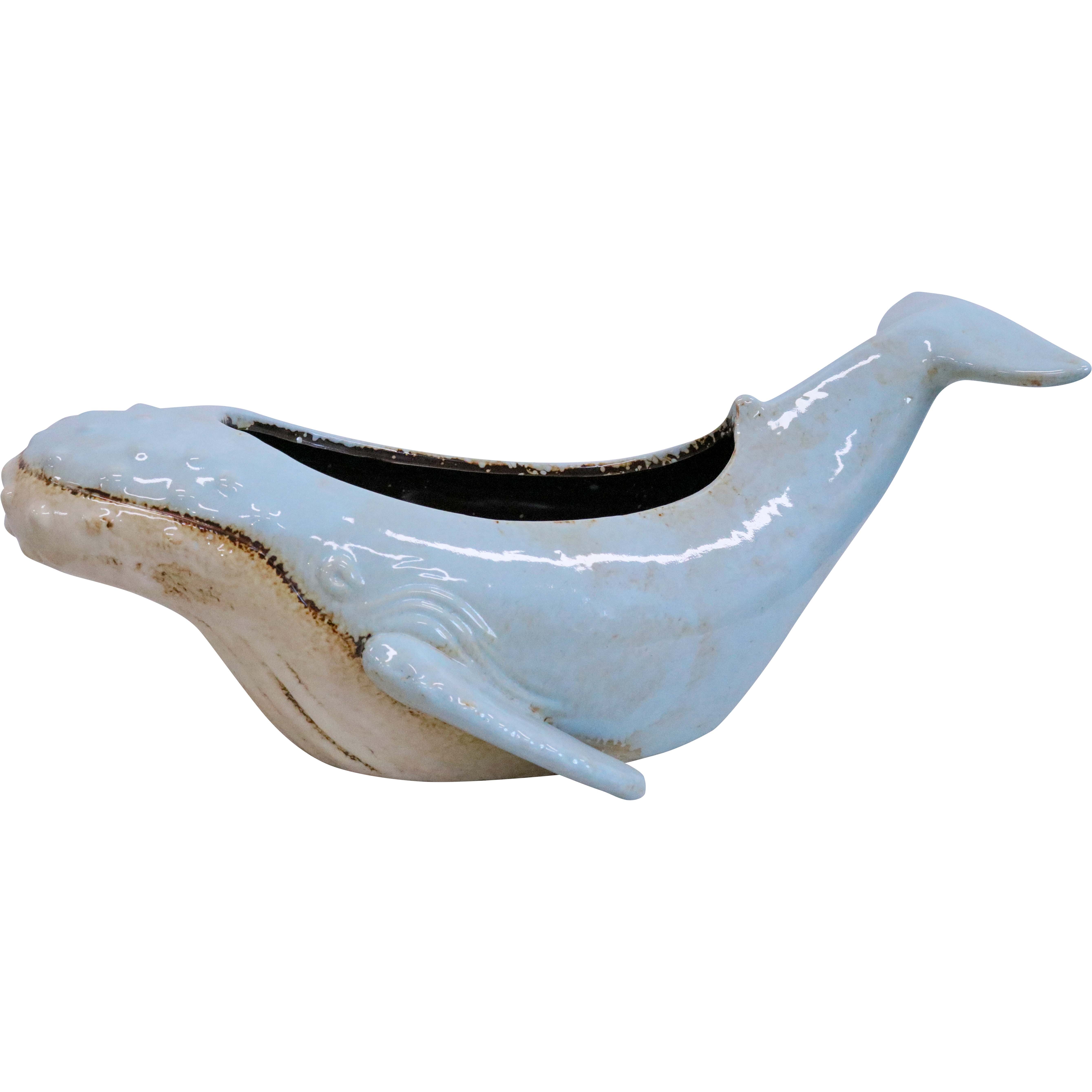 Planter Whale 34cm