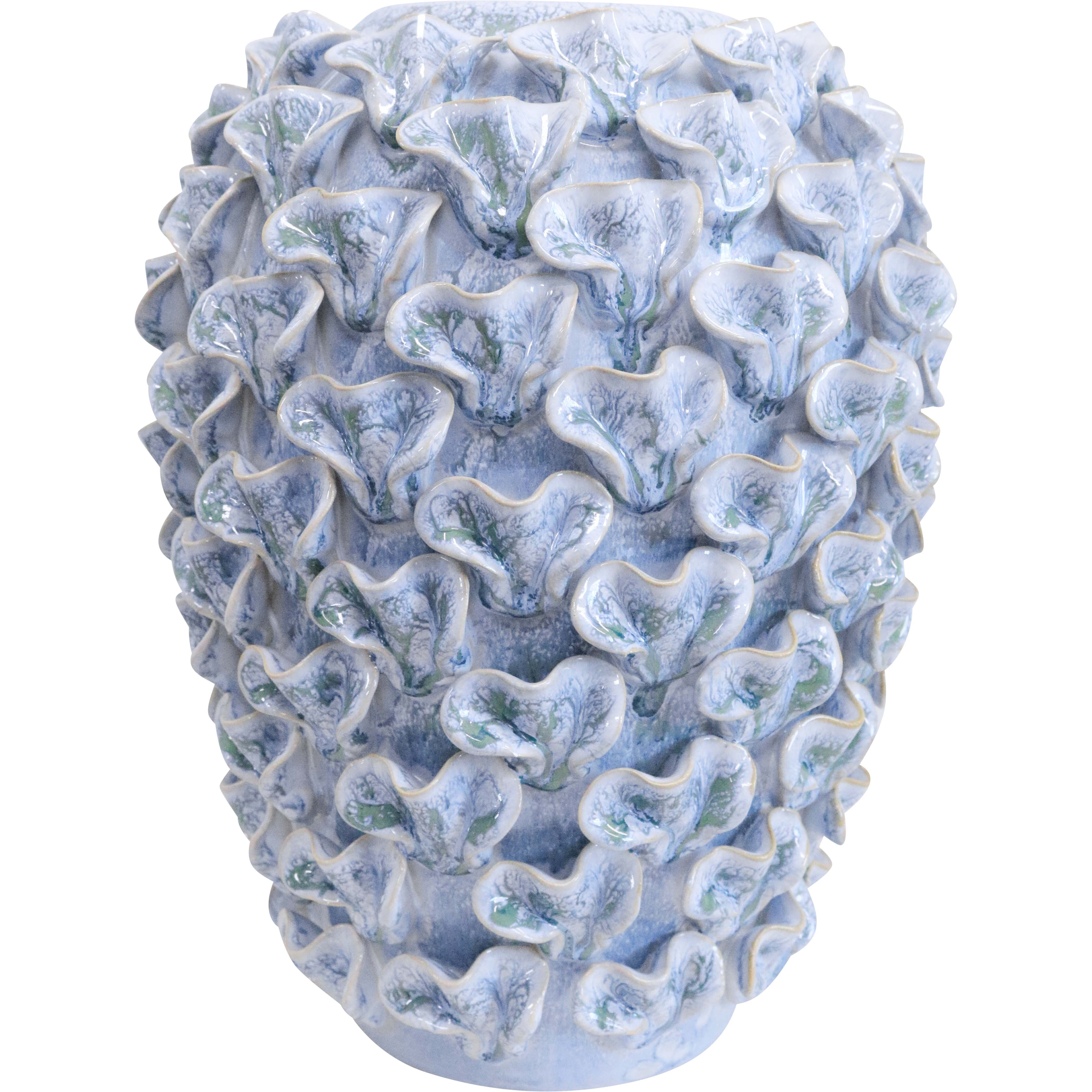 Vase Succulent Blue