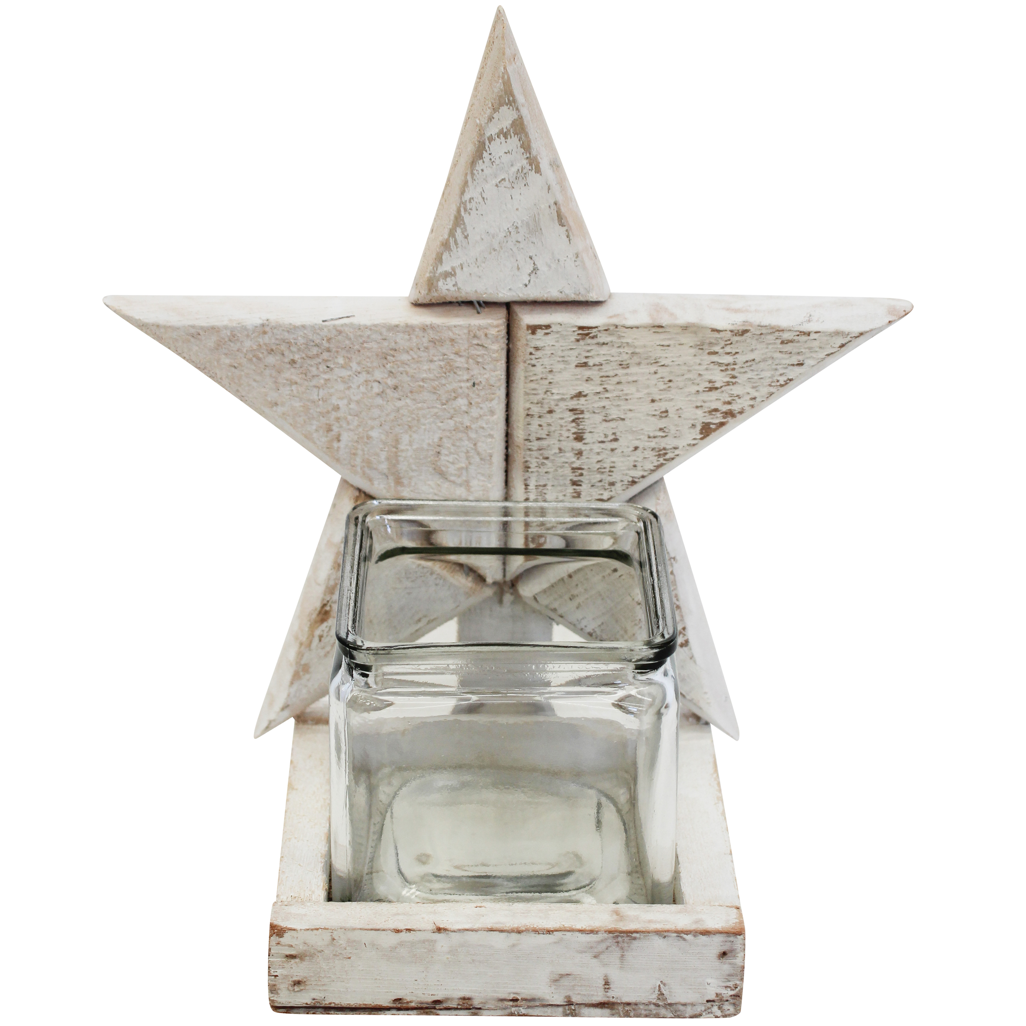 Star Candle Holder Lrg