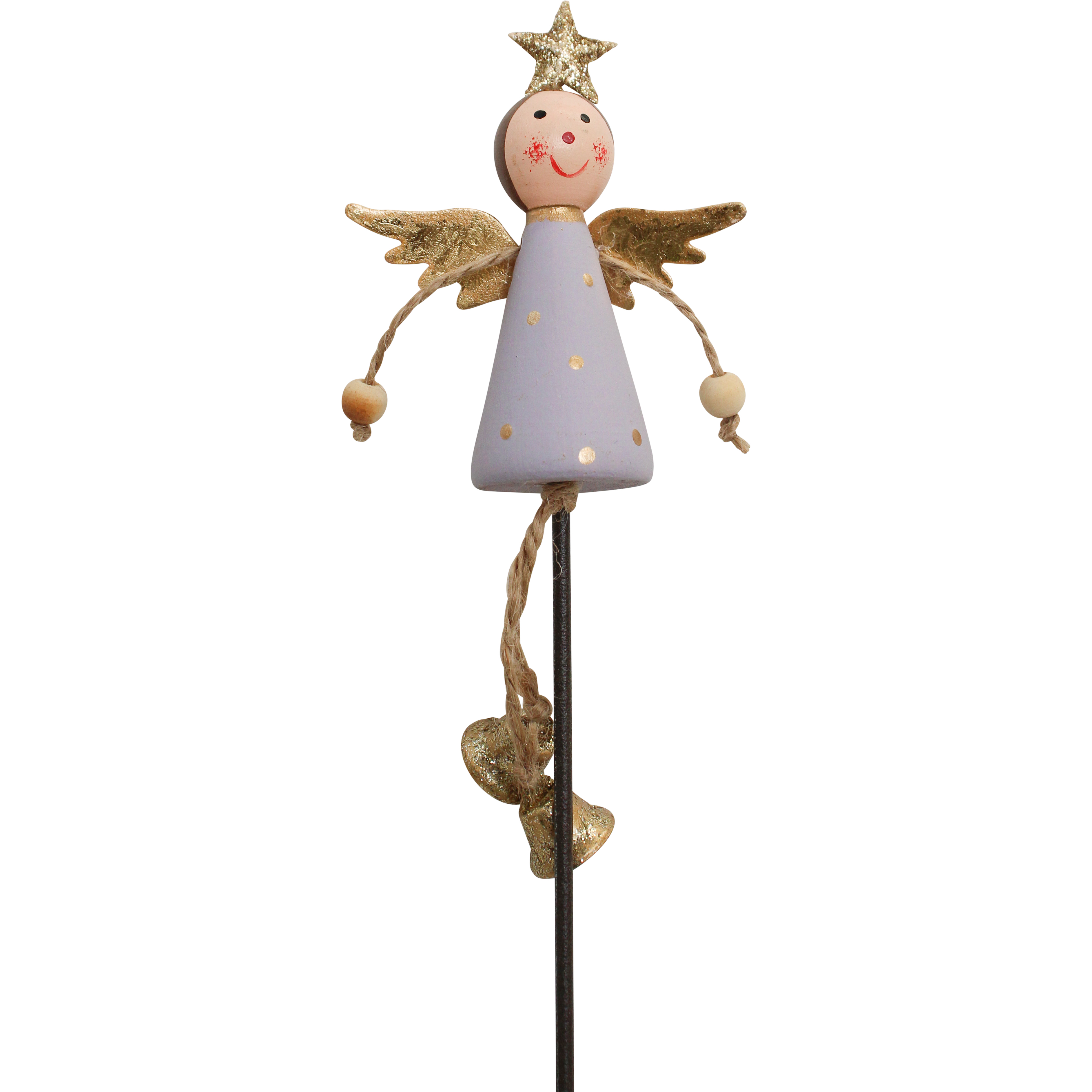 Pot Stake Angel Lilac