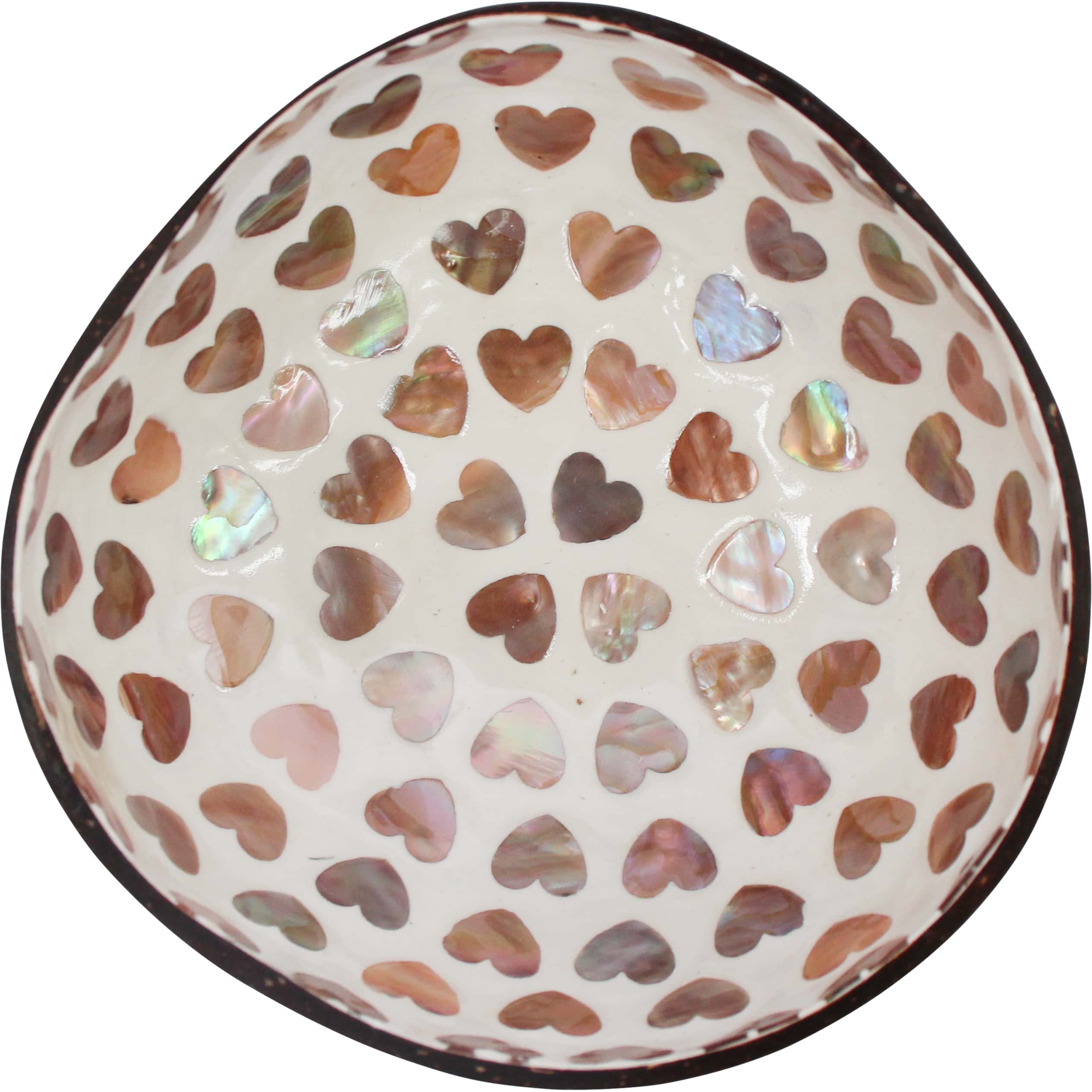Coconut Bowl Hearts Coconut Bowl Hearts