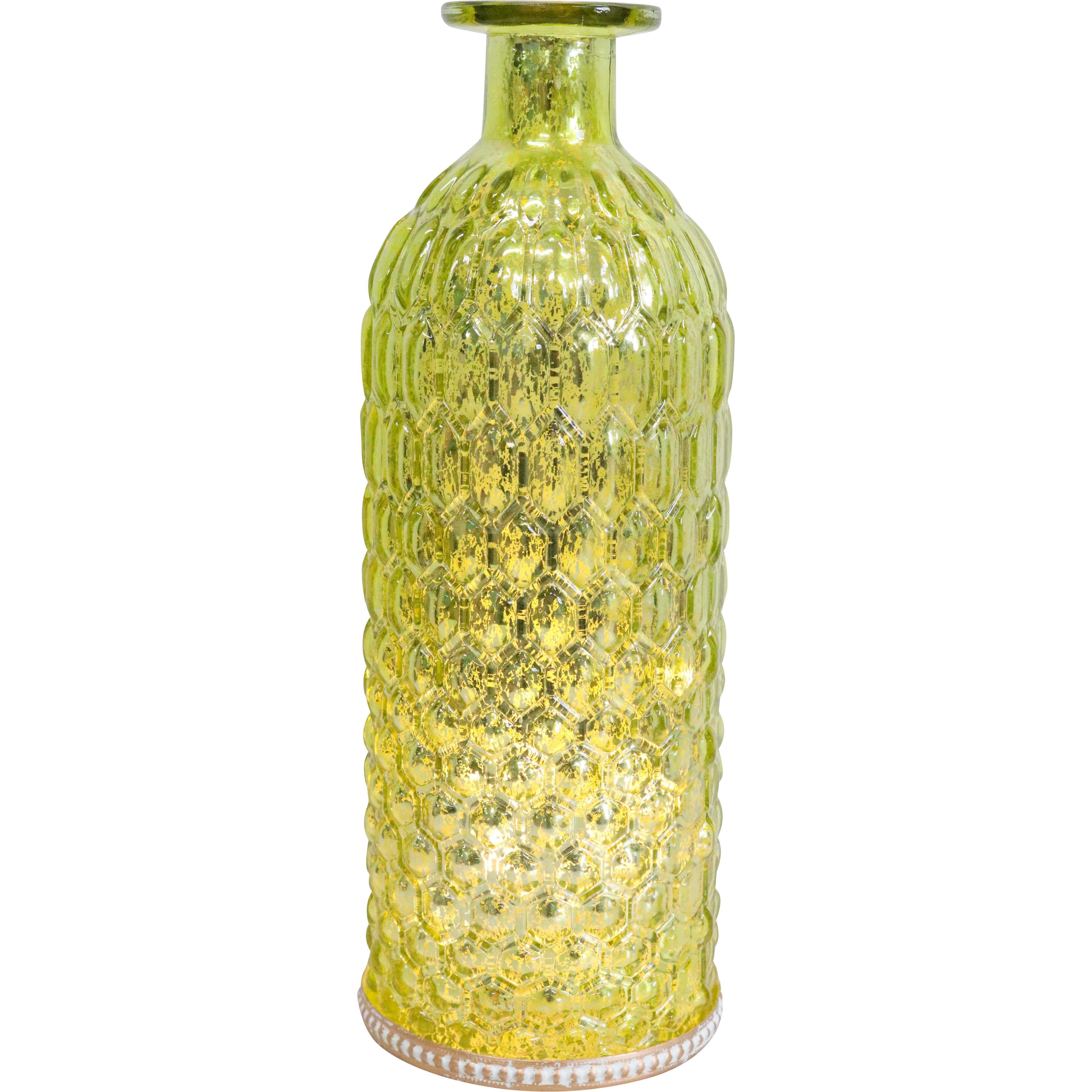 Lantern LED Bottle Pistachio