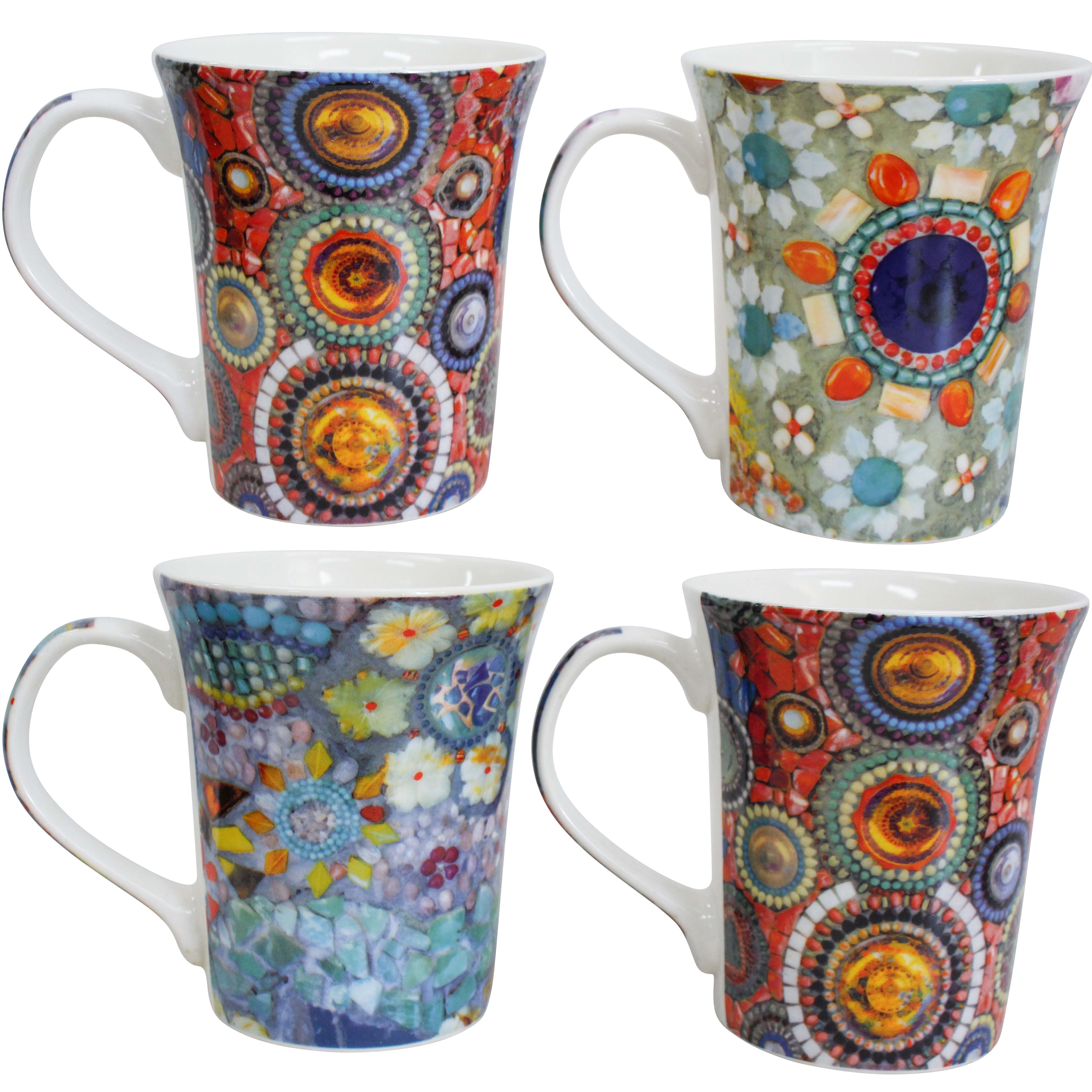 Mugs Mosaic Asstd