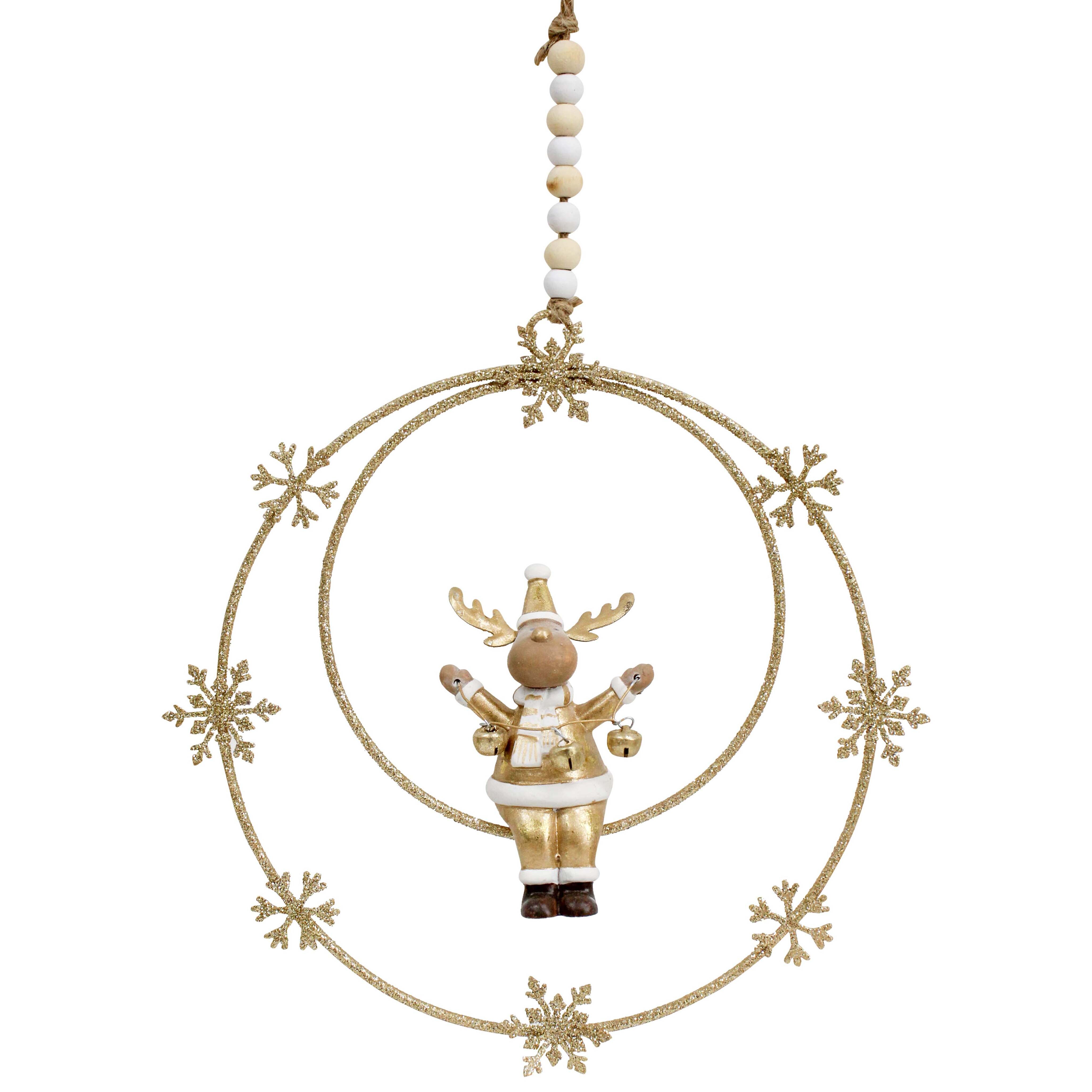 Reindeer Ring Stars Hanger