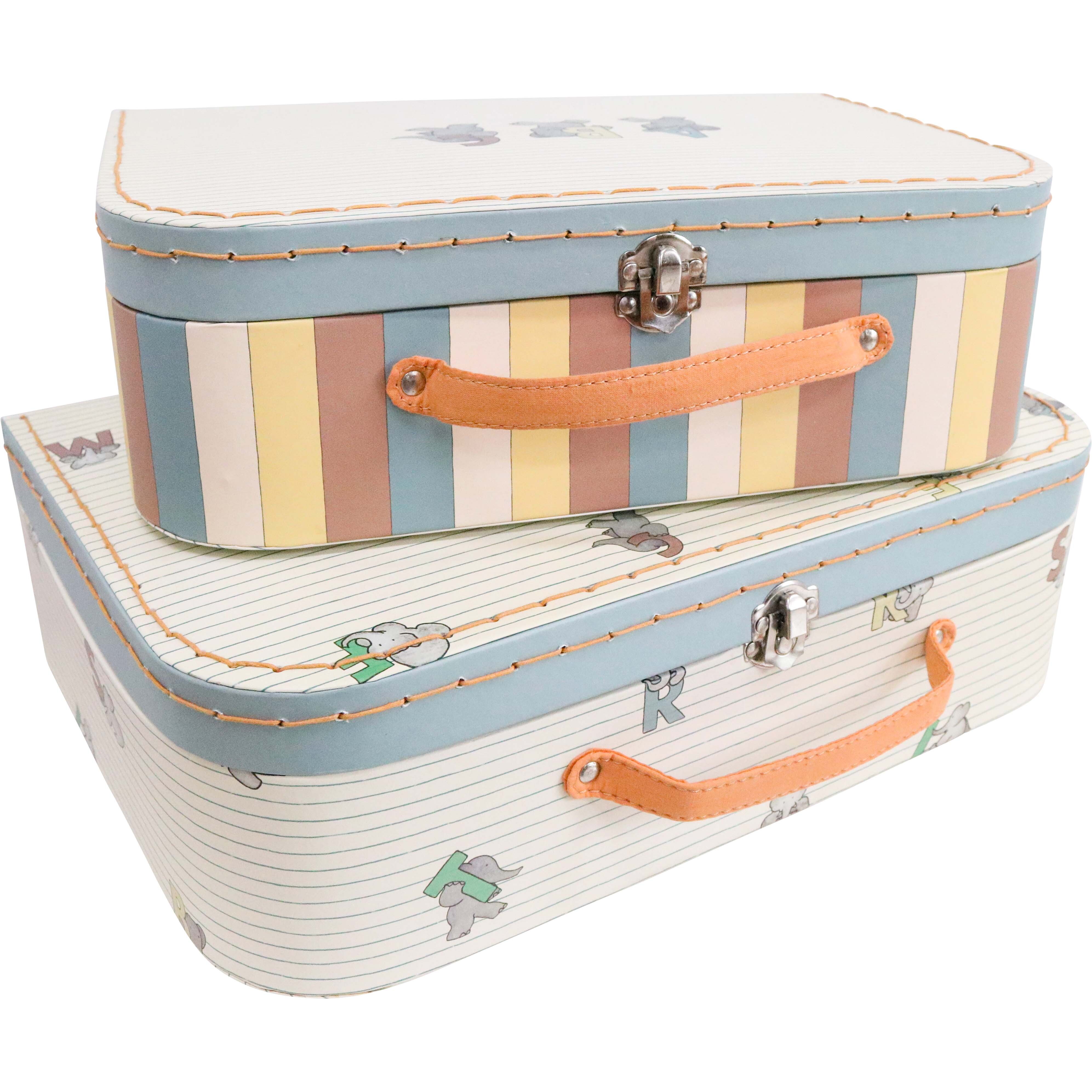 S/2 Suitcase Animal Alphabet