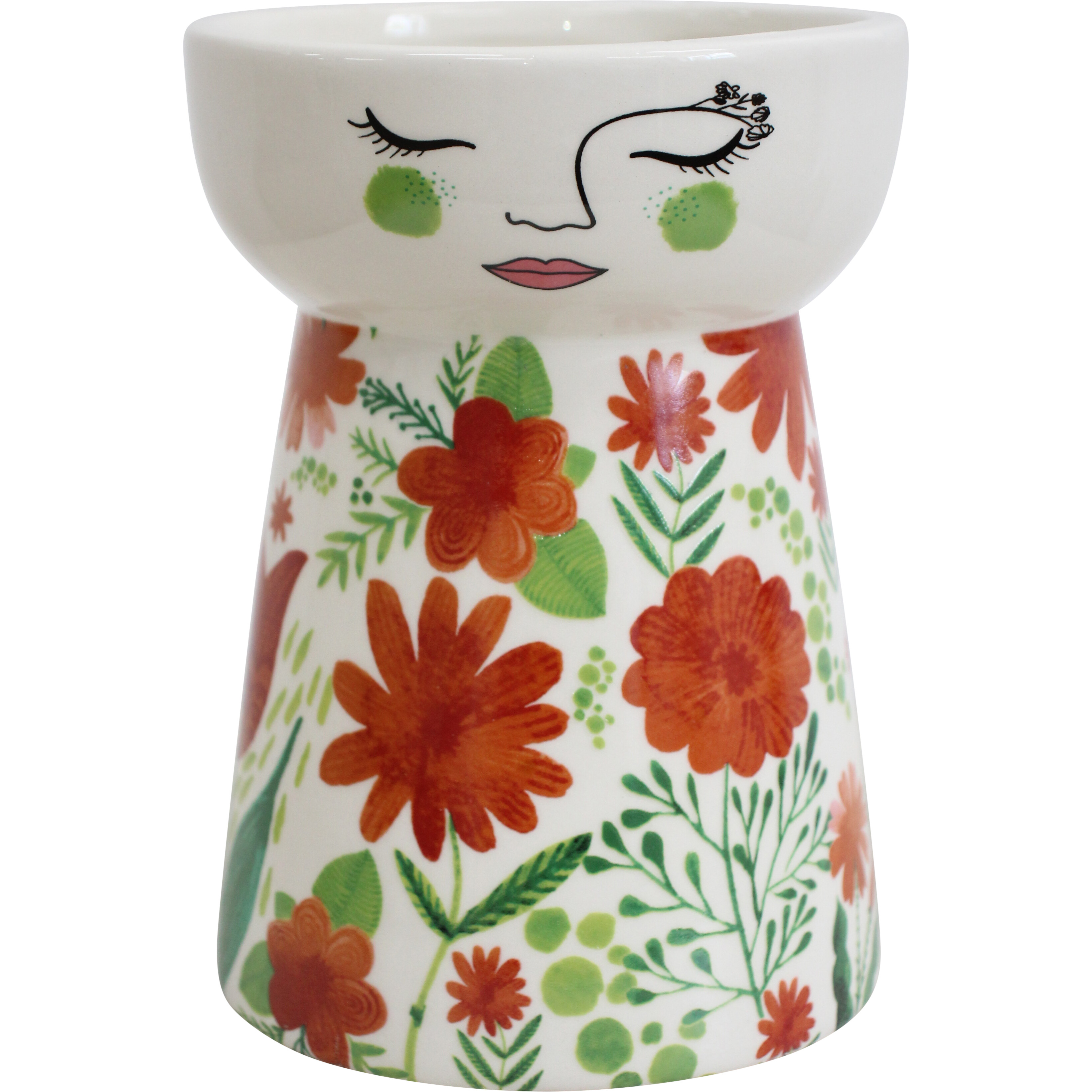 Doll Vase Springtime Asstd Colour