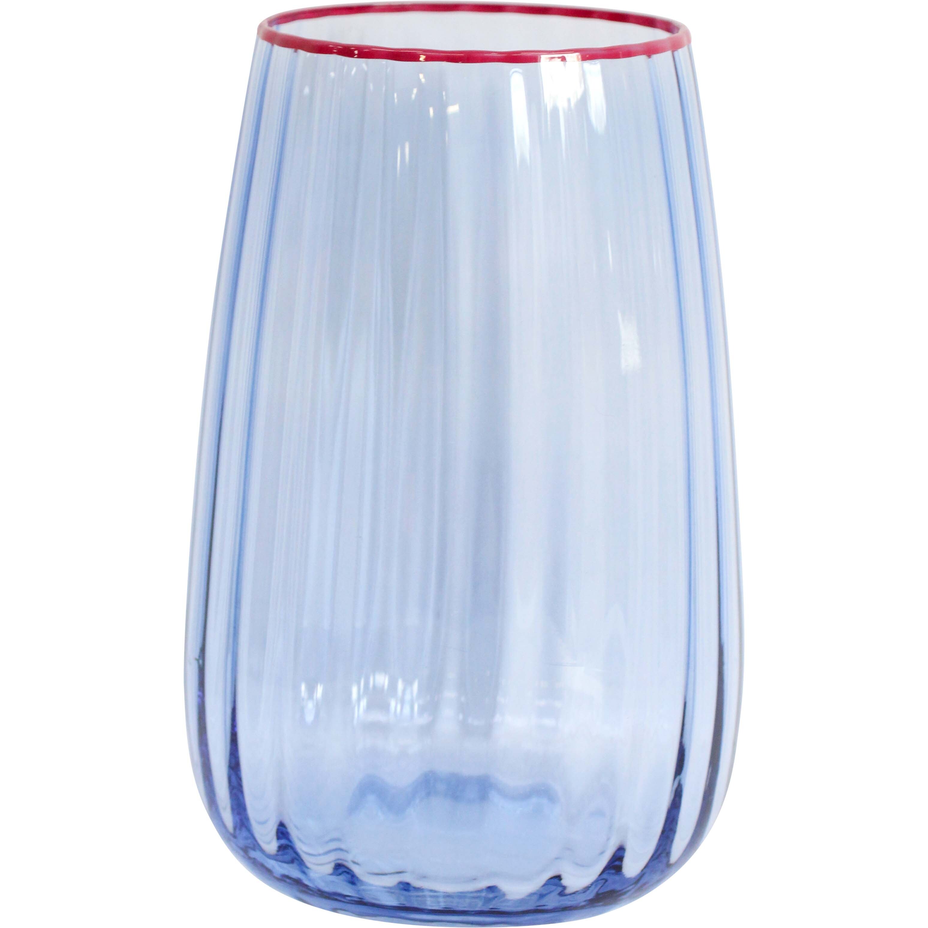 Water Glass Blue Tingle