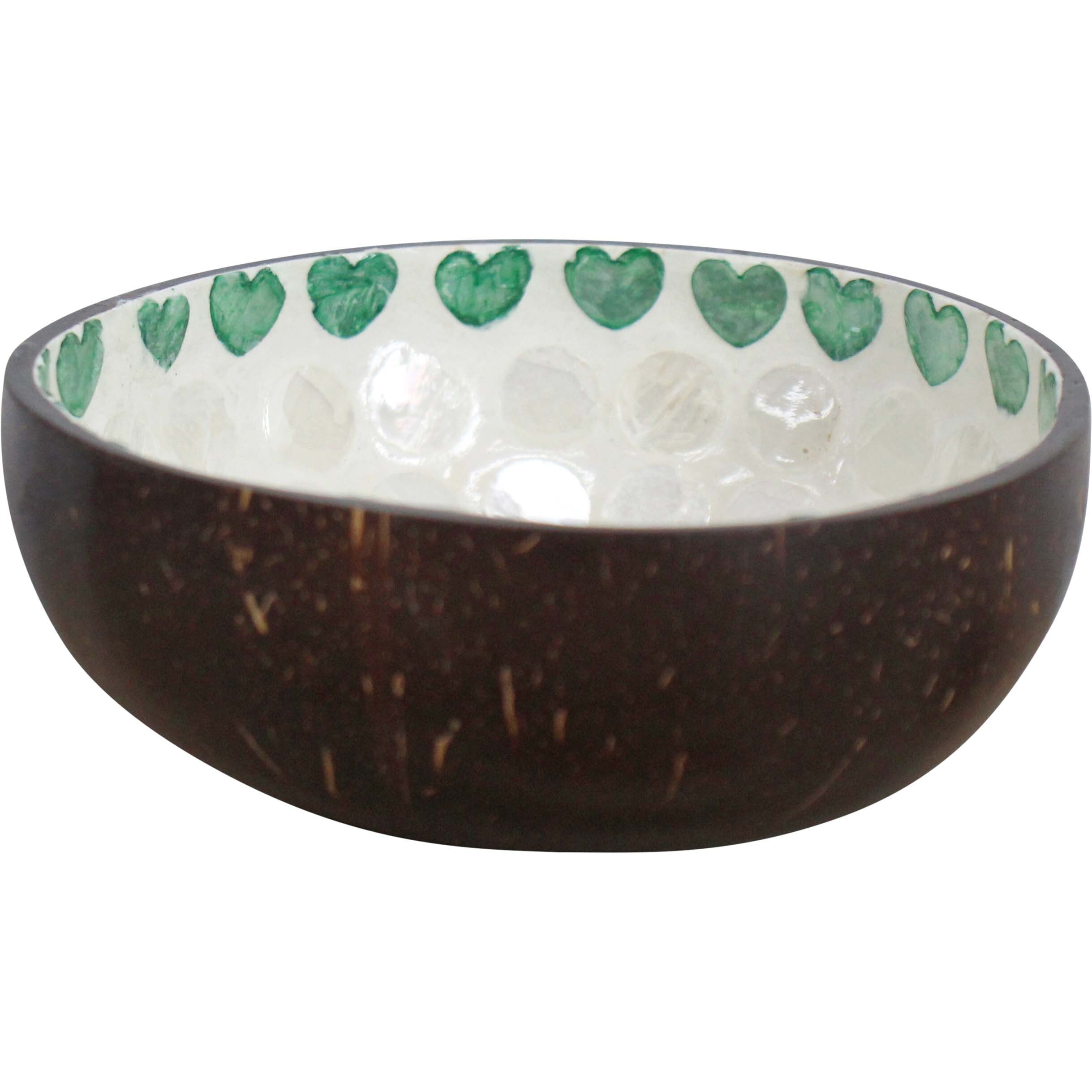 Coconut Bowl Rabbit Green