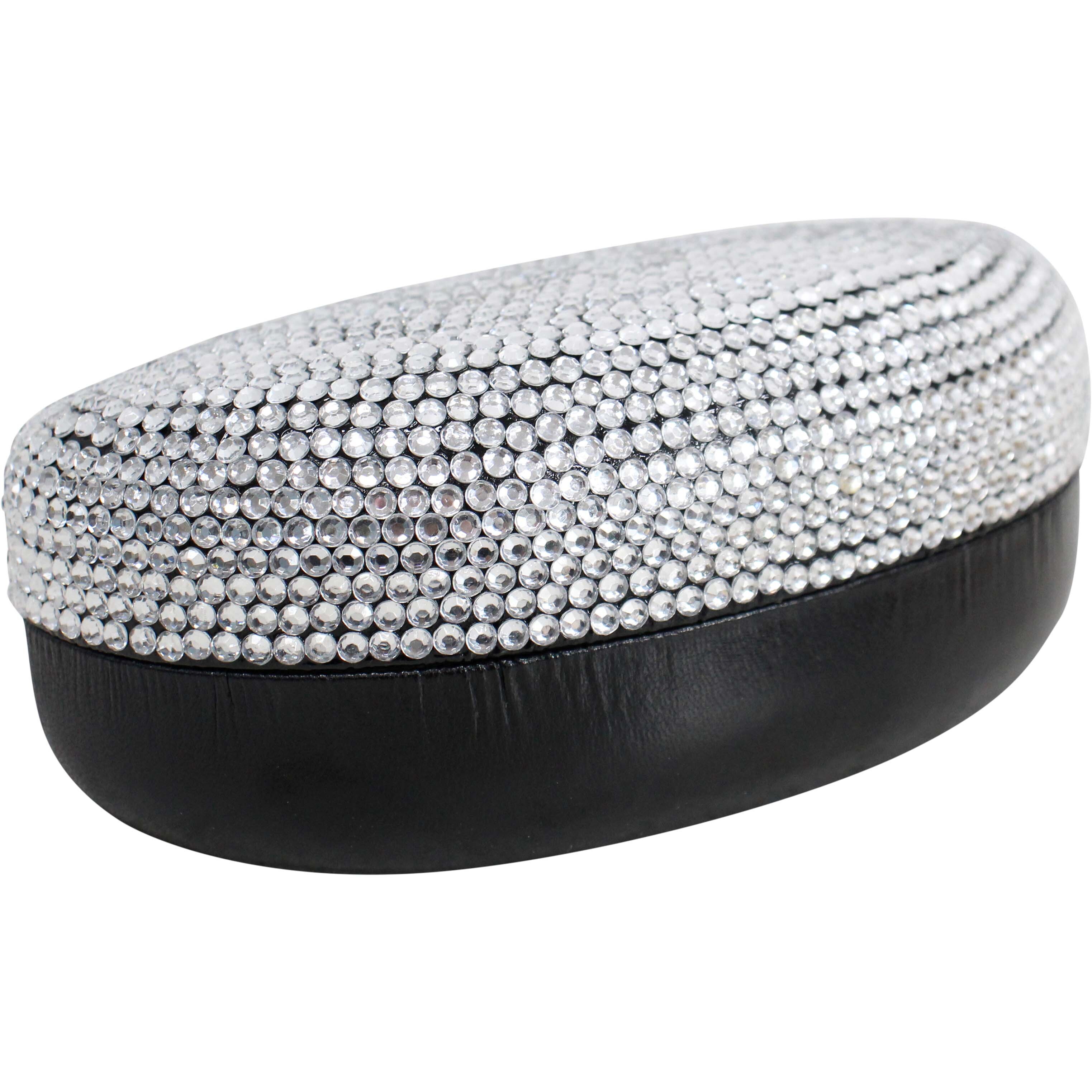 Sunglasses Case Bling Silver