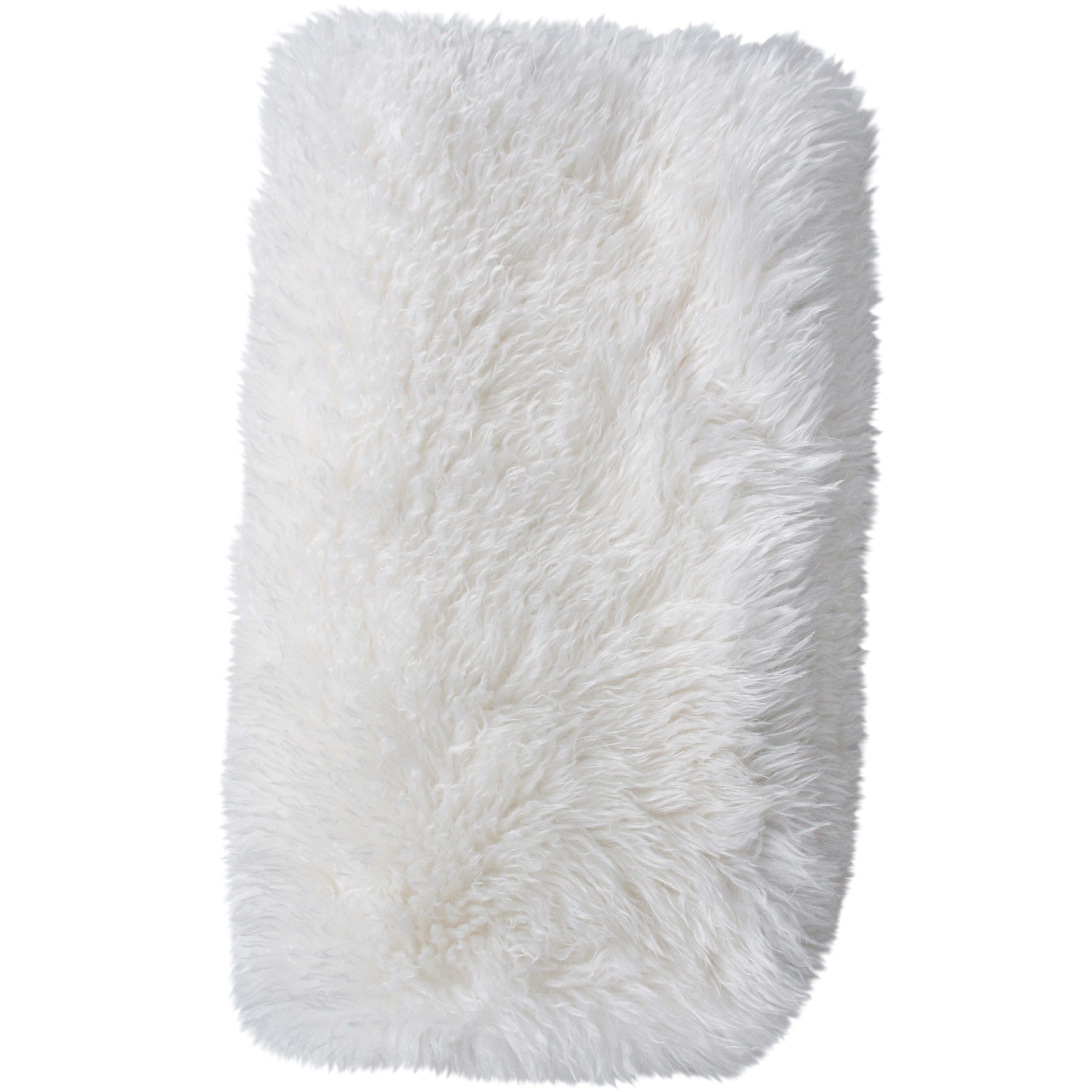 Boujee Faux Throw Ivory