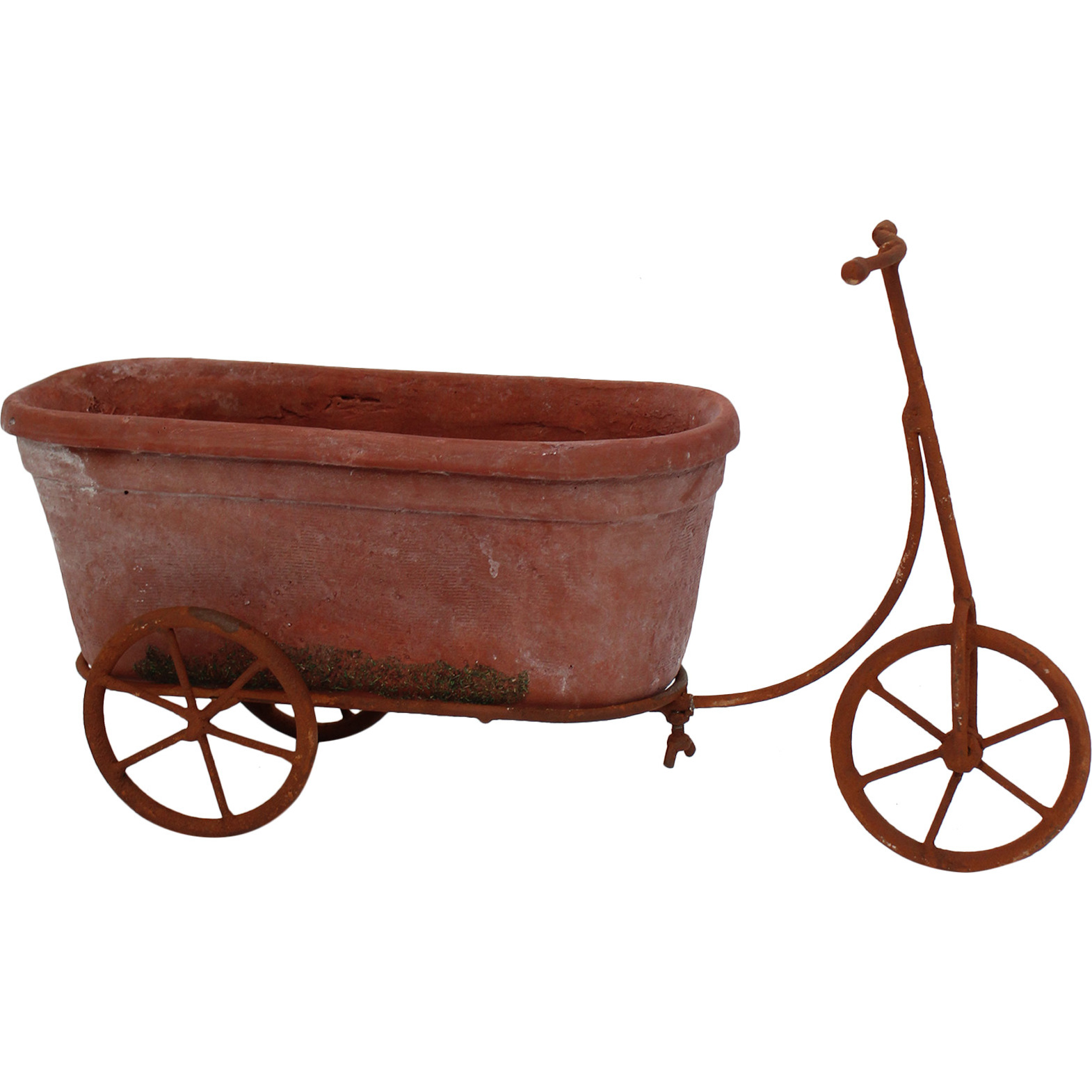 Bike Planter Clay Pot