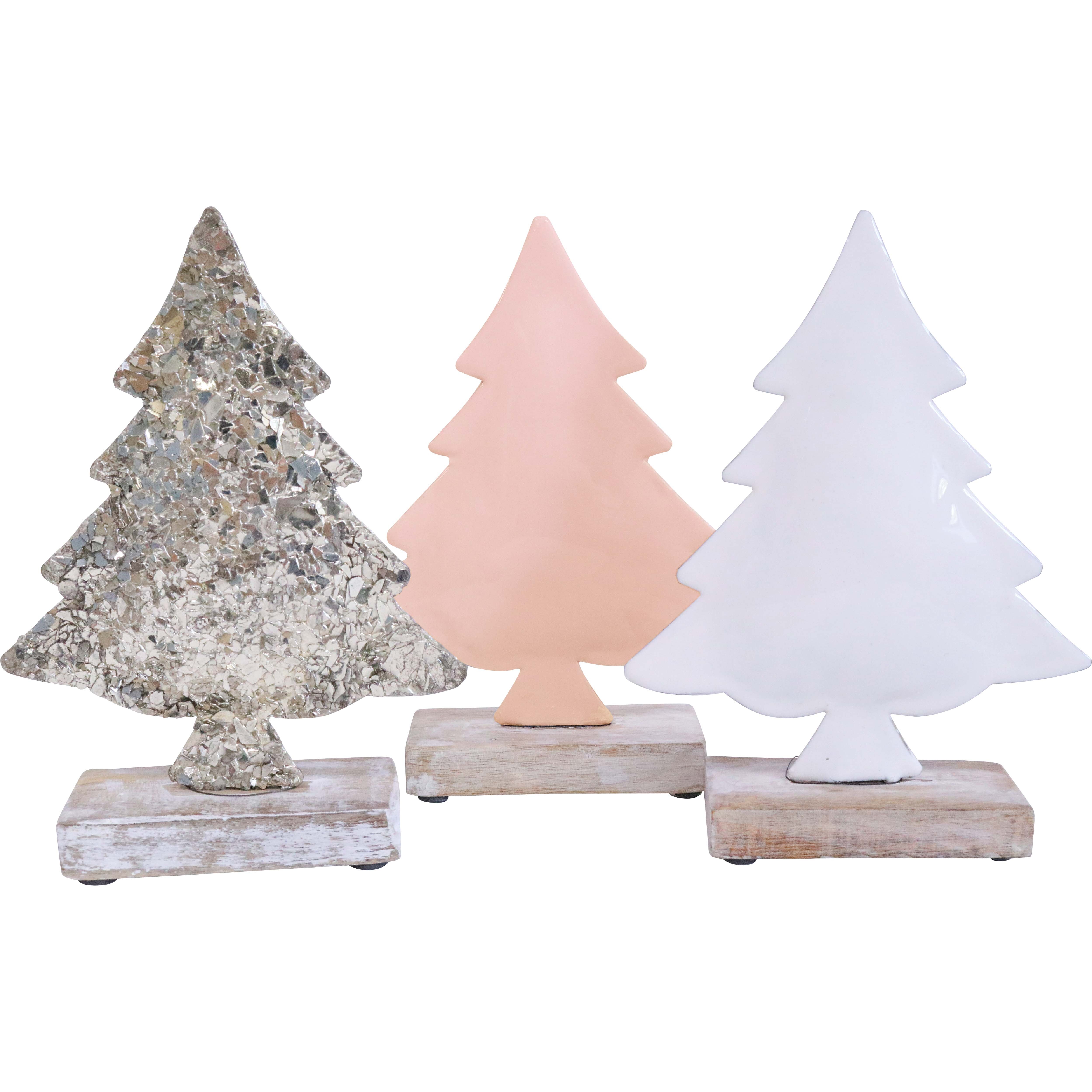 Xmas Tree Assorted Pink