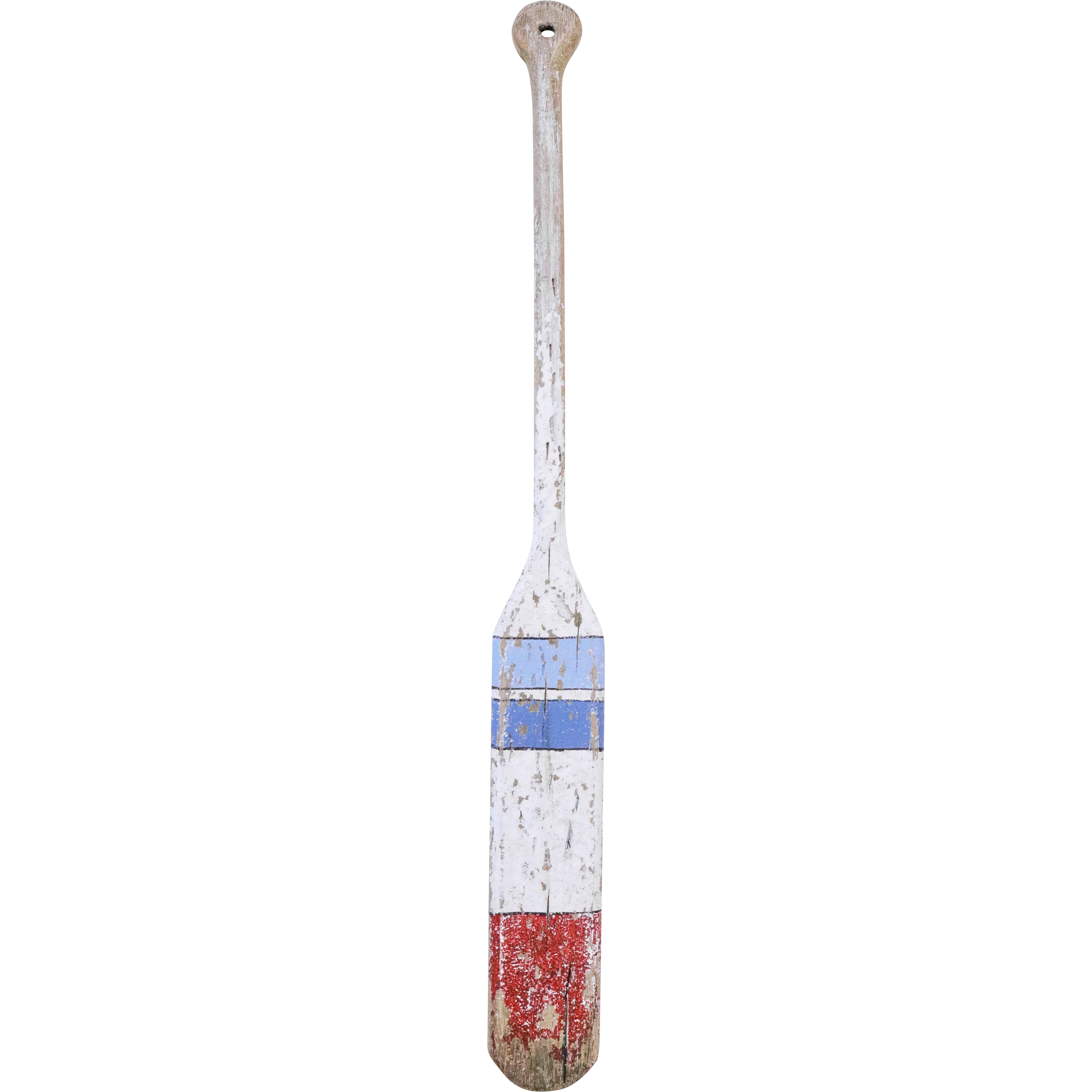 Oar Rustic Sml Red/Blue/White