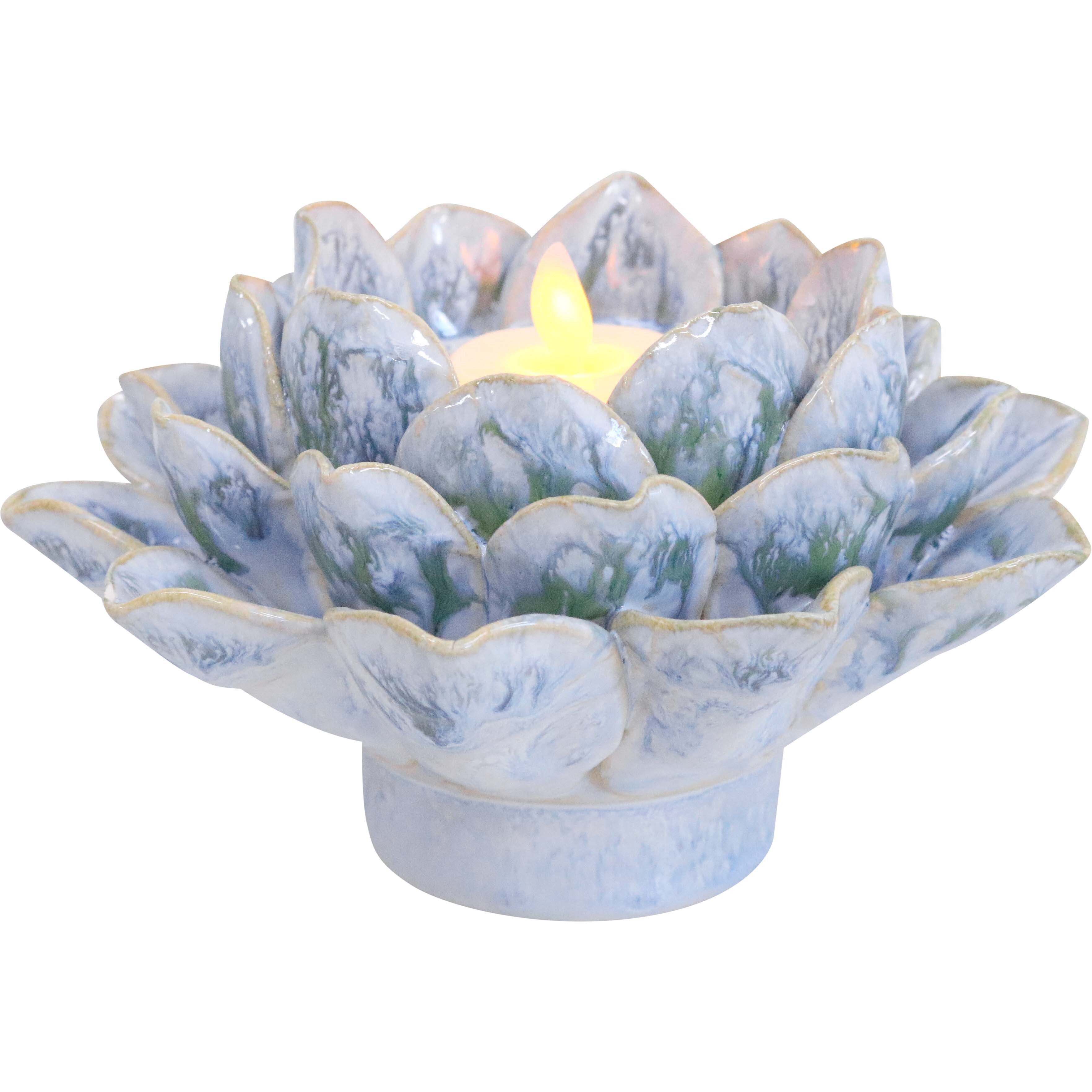 Tealight/Candle Holder Blue