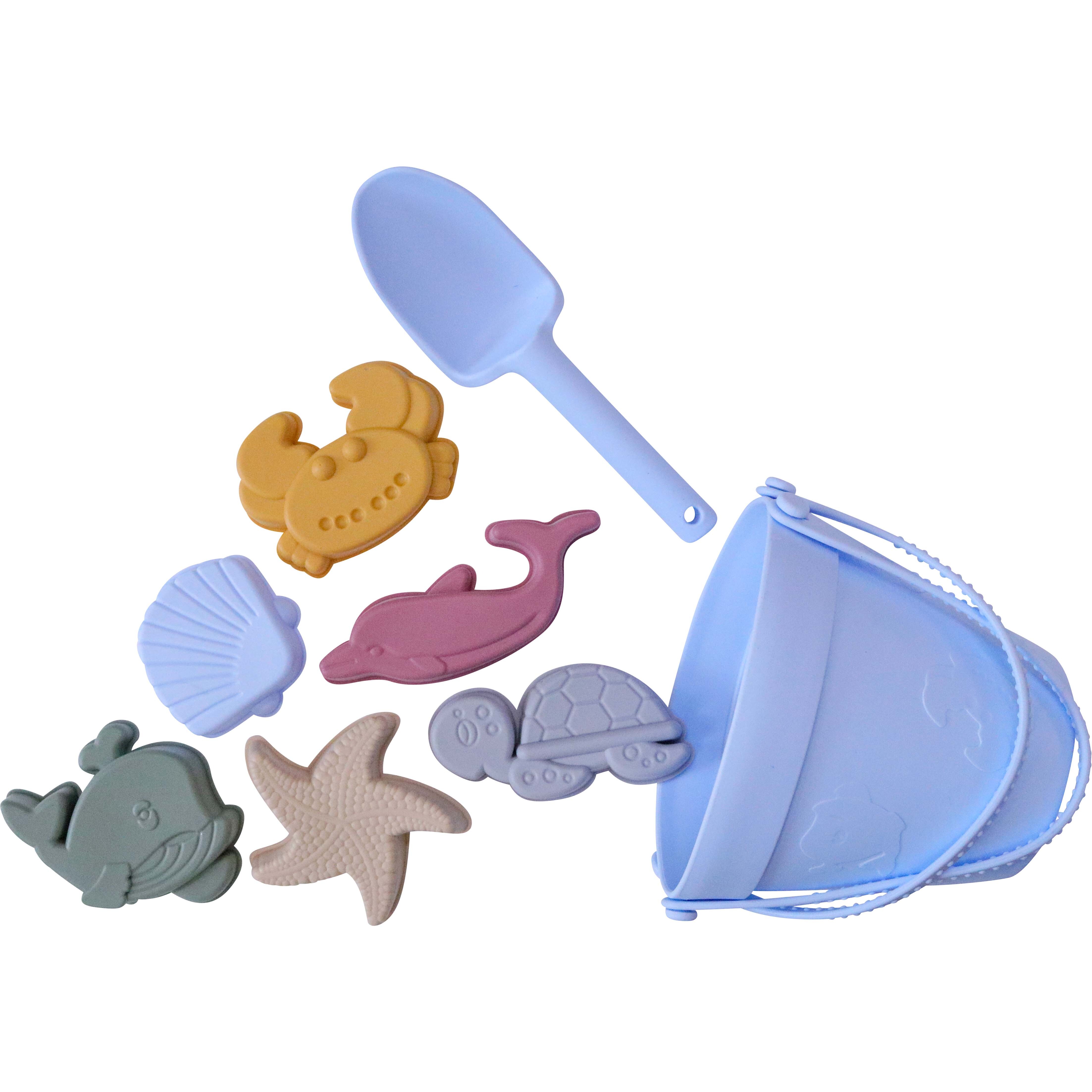 Silicone Set Beach Castles