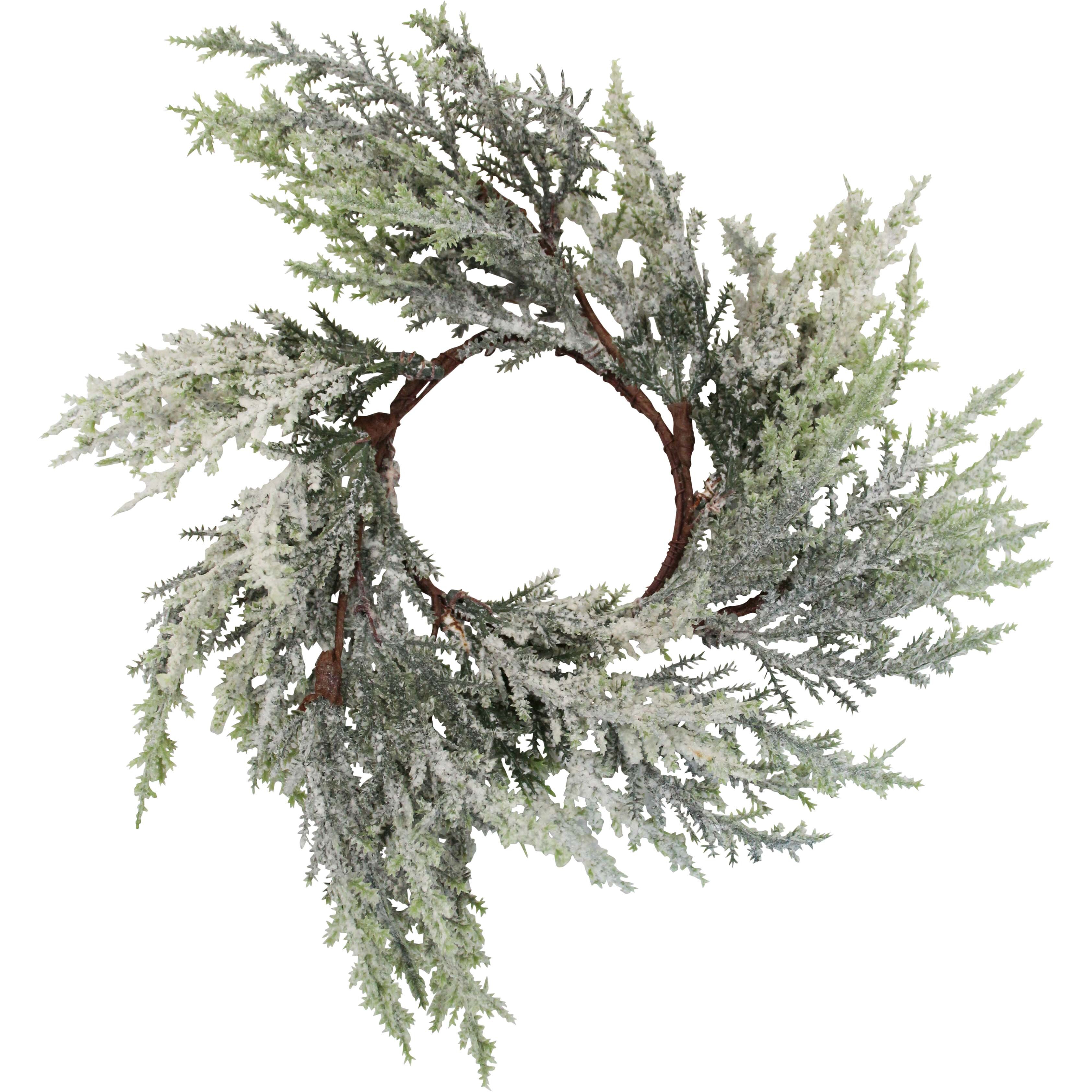 Candle Wreath French Fern