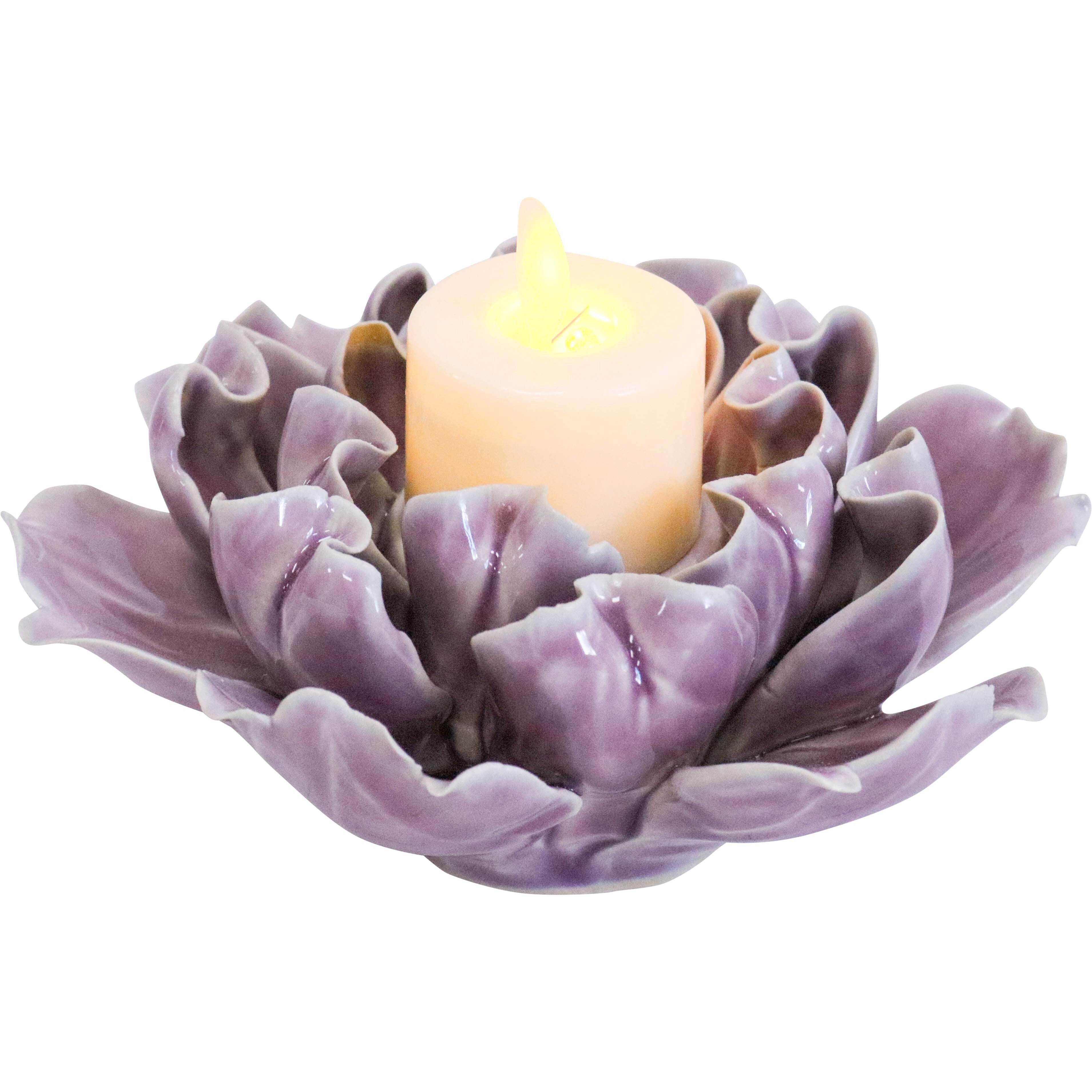 Tealight Holder Mauve