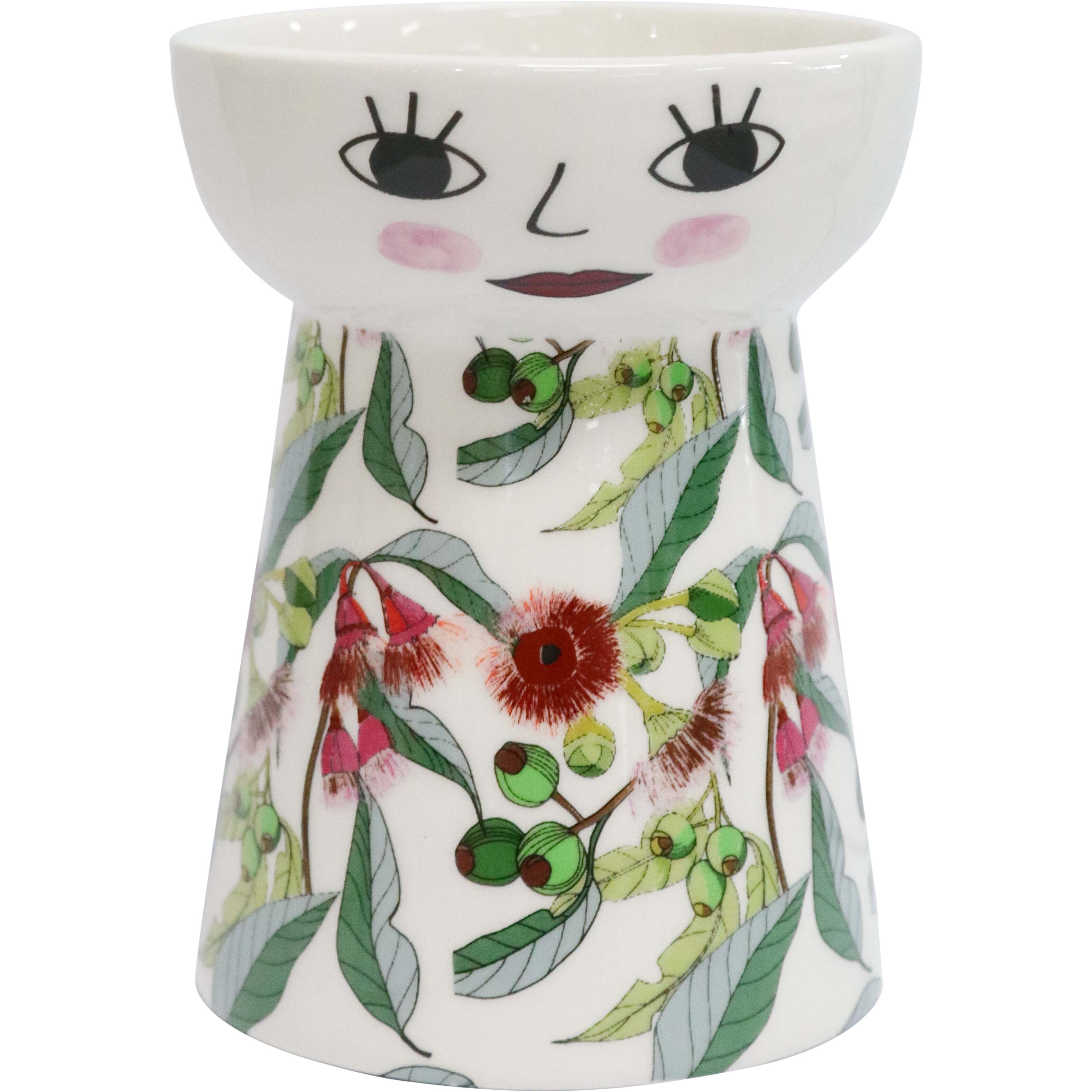 Petite Doll Vase Gum Flower