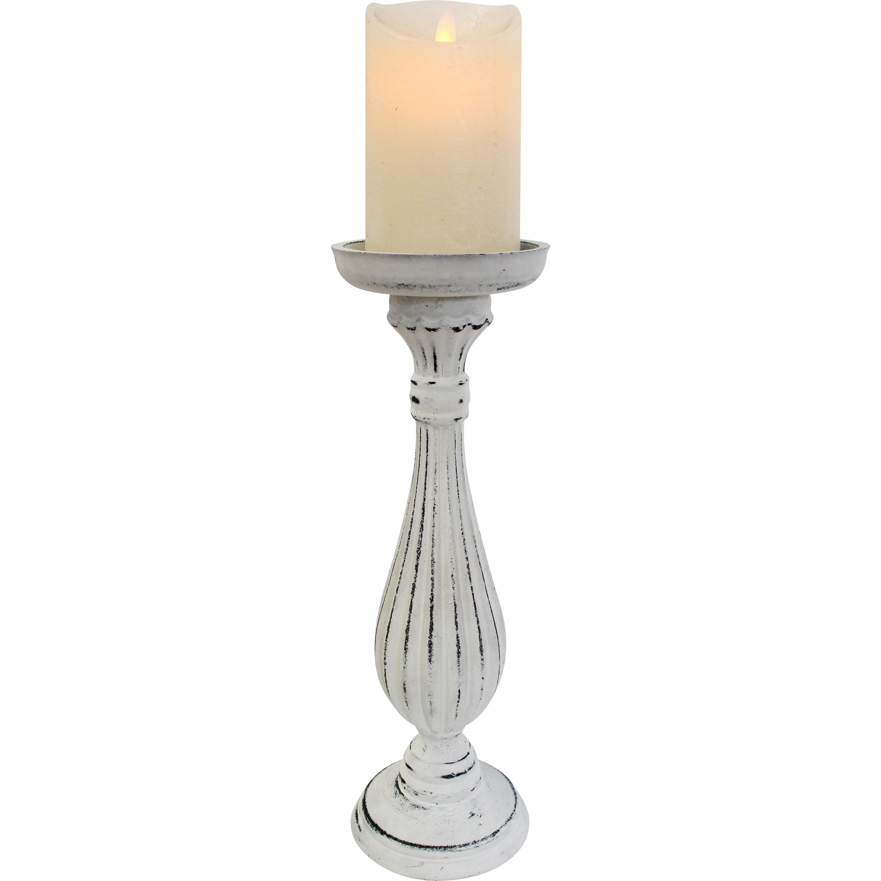 Candlestick Belle White