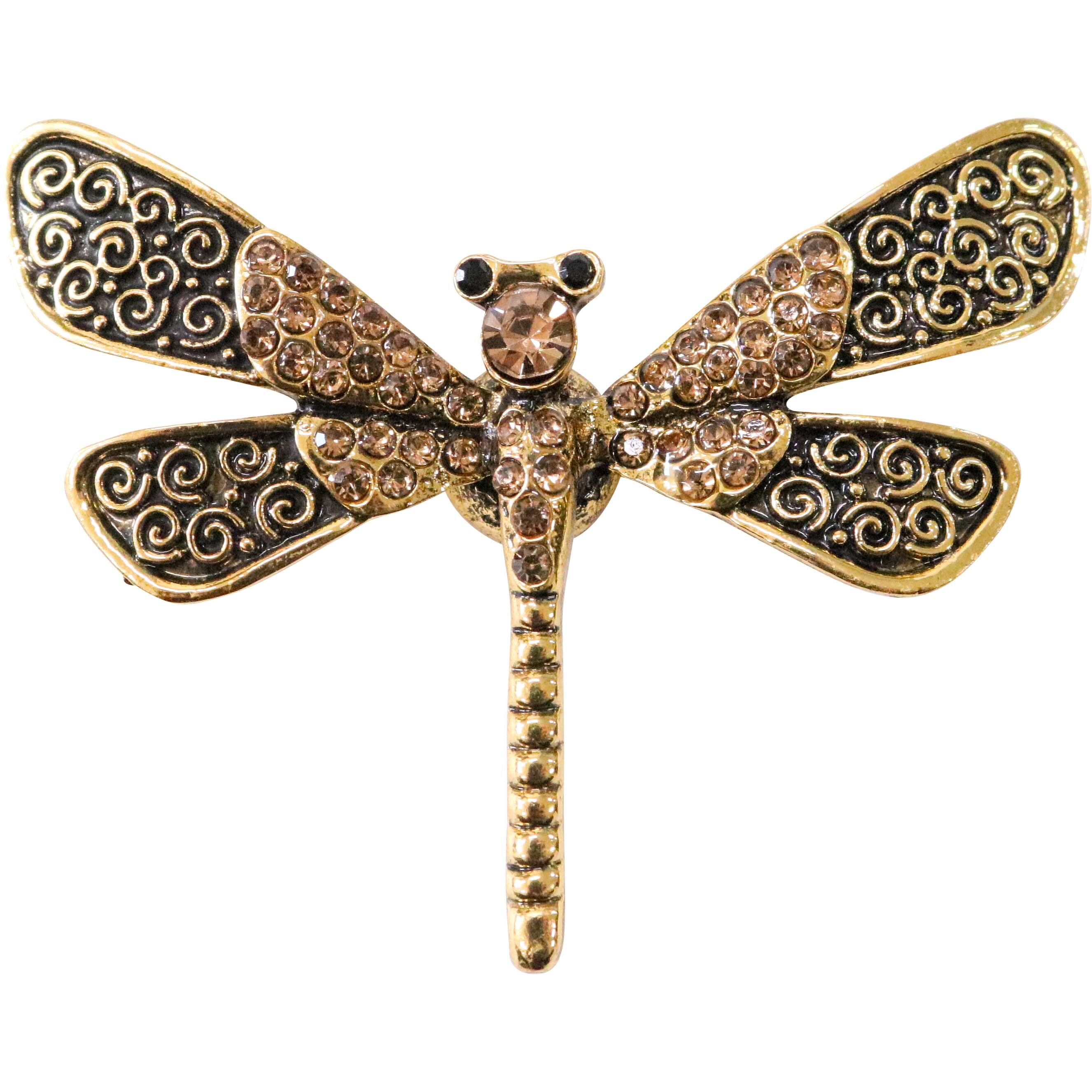 Magnet Gold Dragonfly