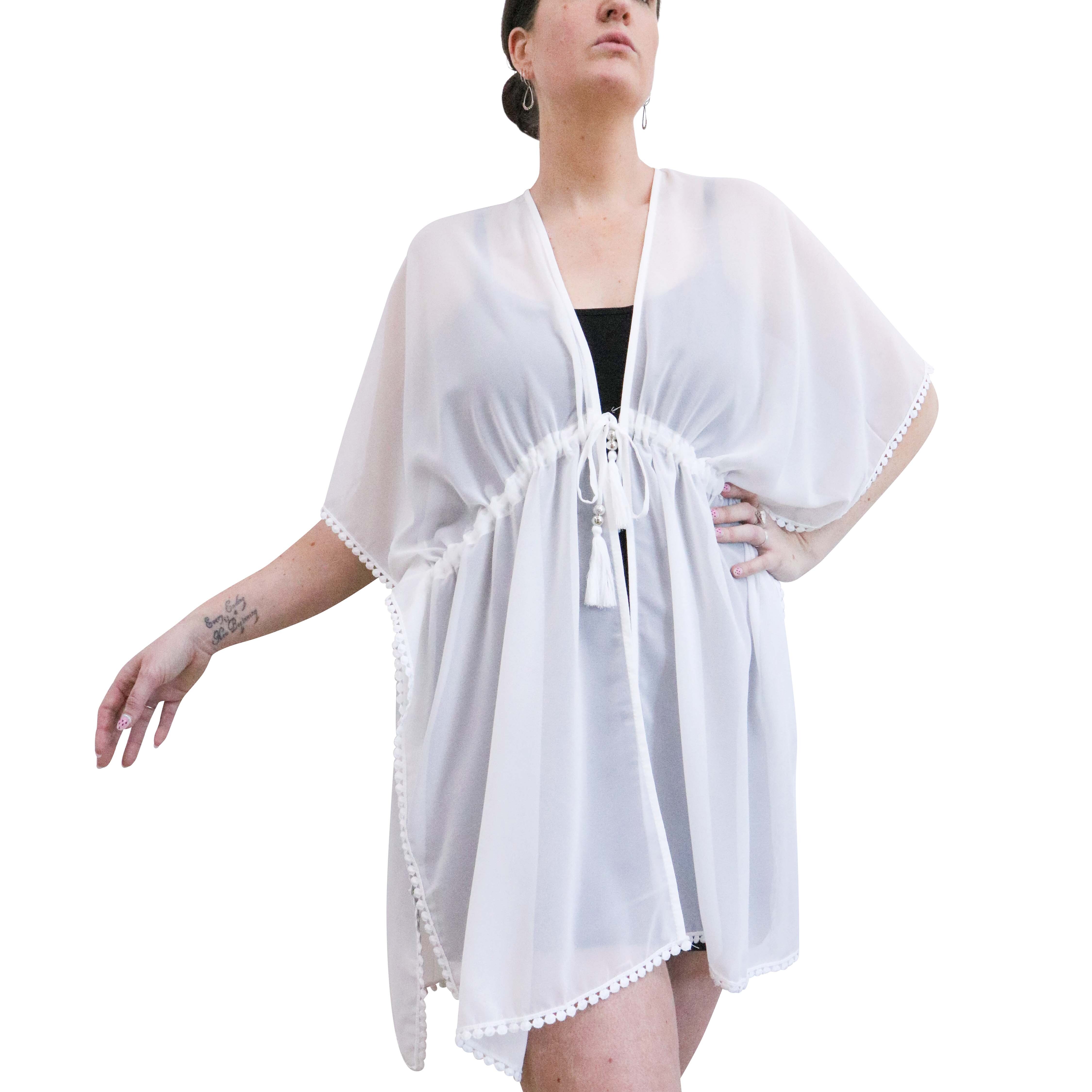 Beach Cover-Up White