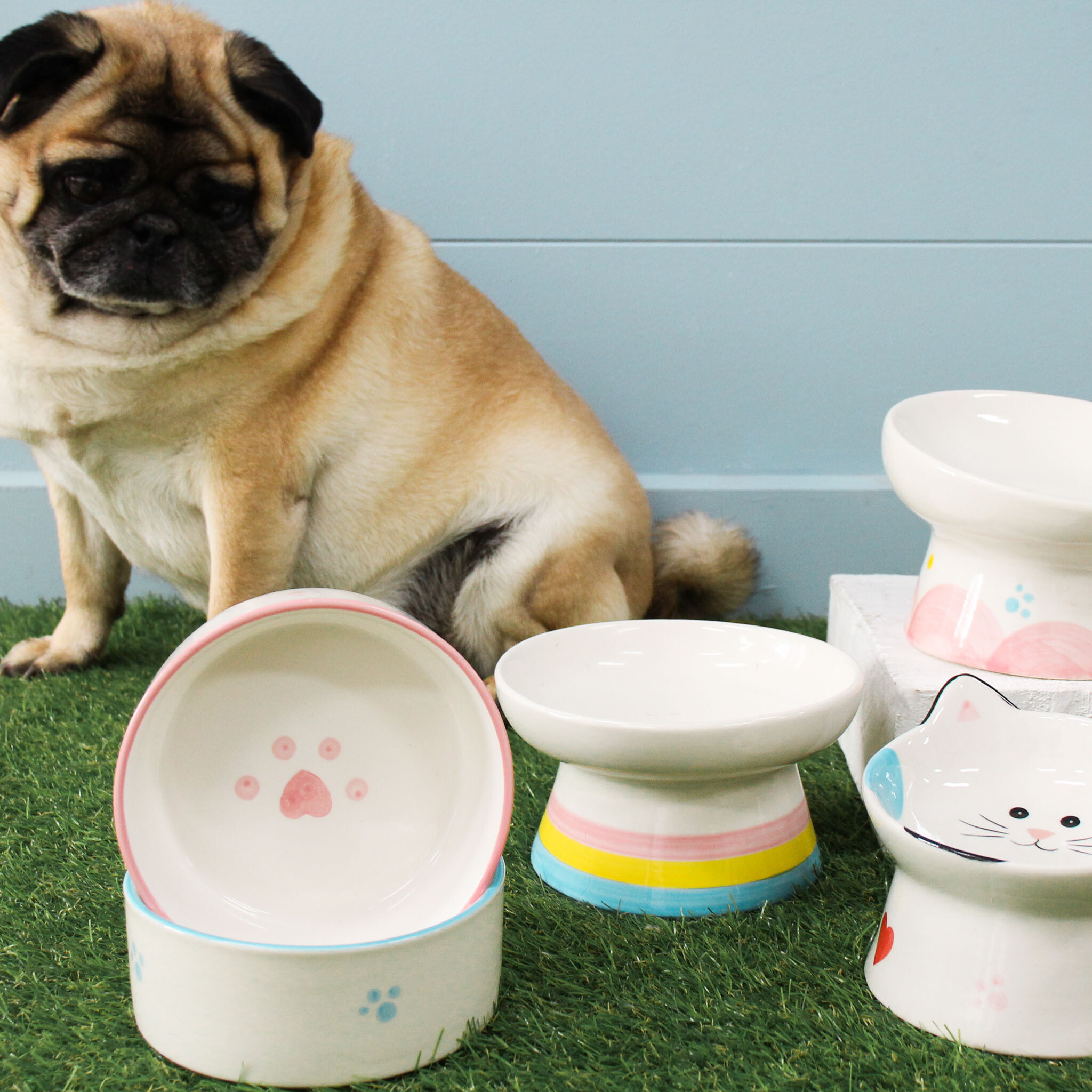 Pet Bowl Pink