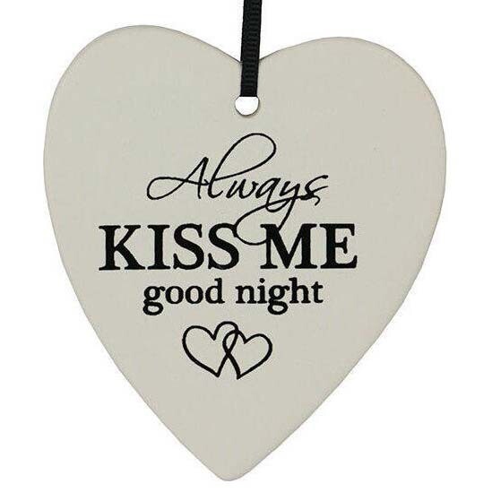 Hanging Heart Kiss Me