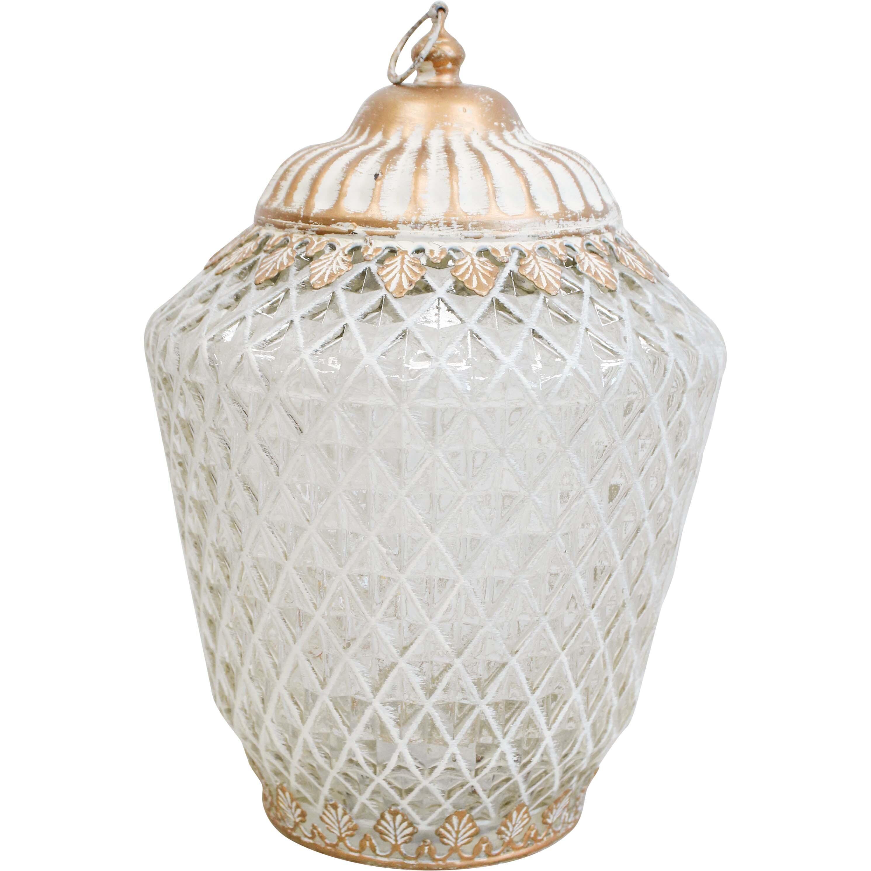 Lantern XL LED Vasa White