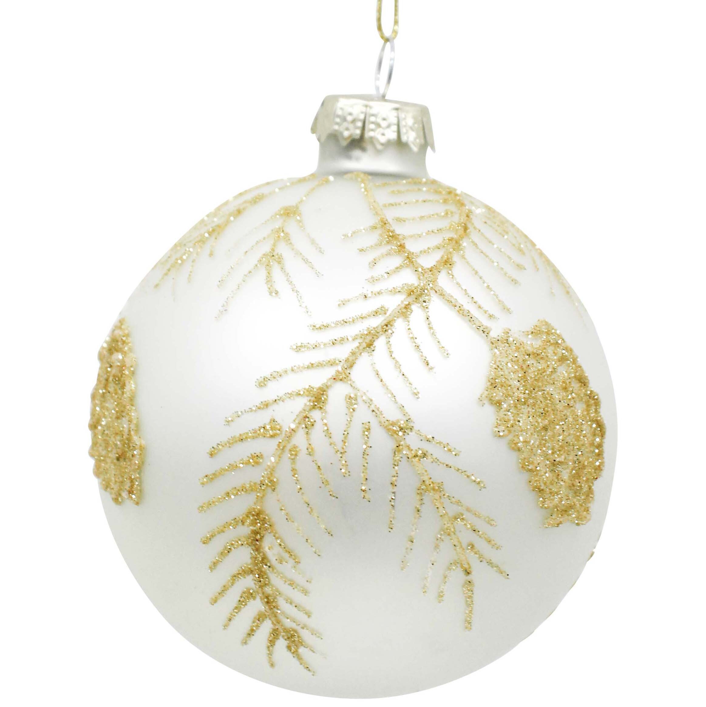 Glass Bauble Botanical