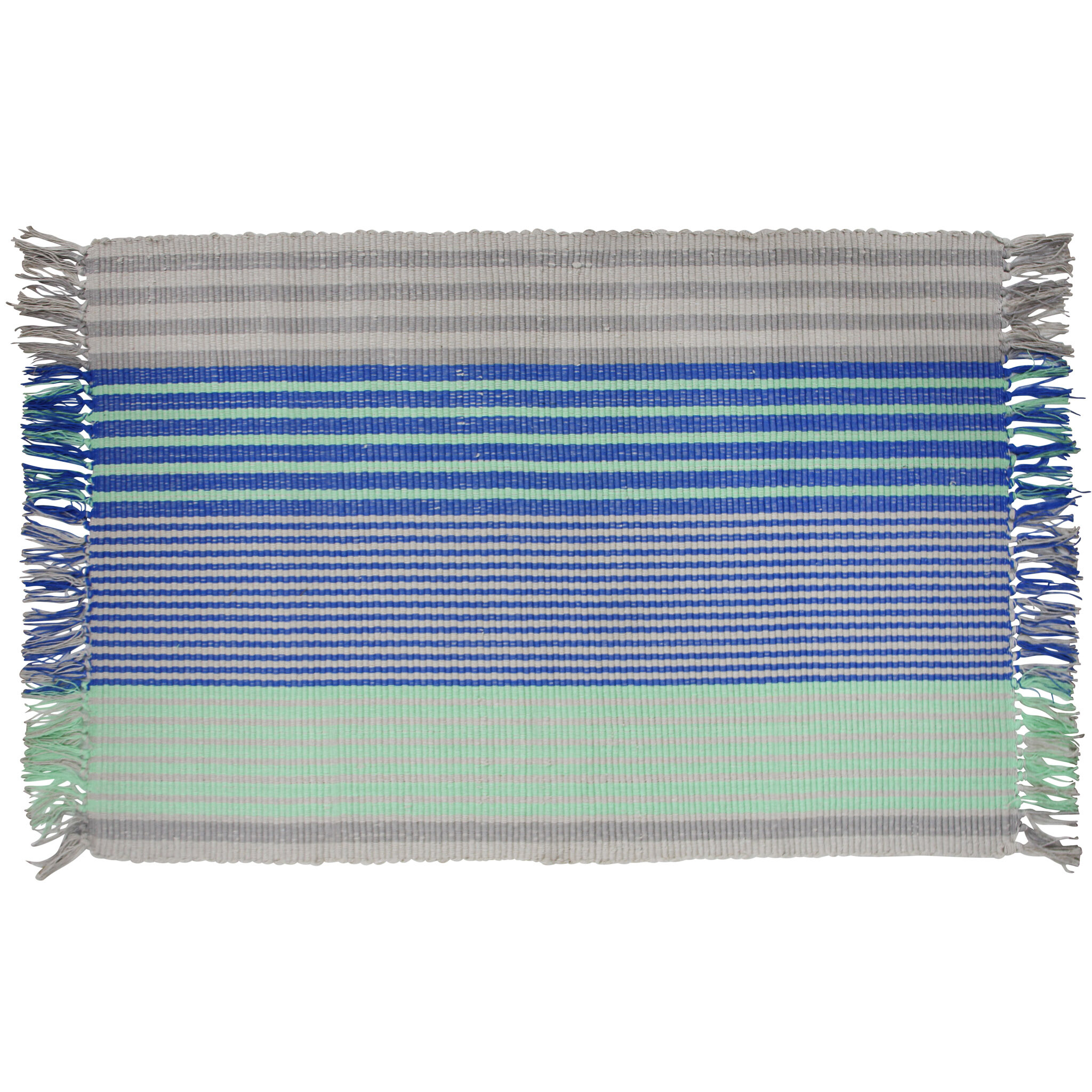 Cotton Mat Beachside- thick weave