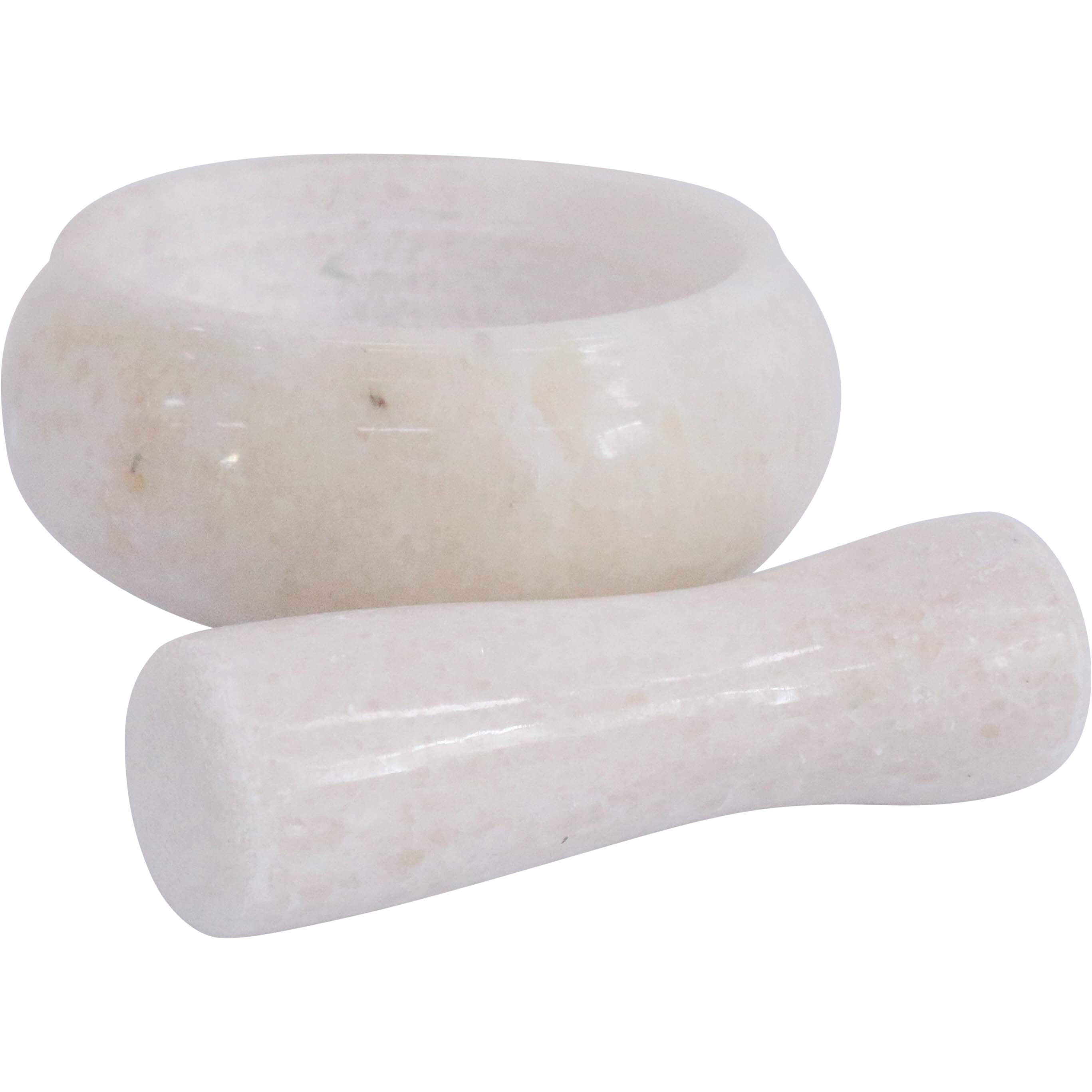 Mortar & Pestle Sml White