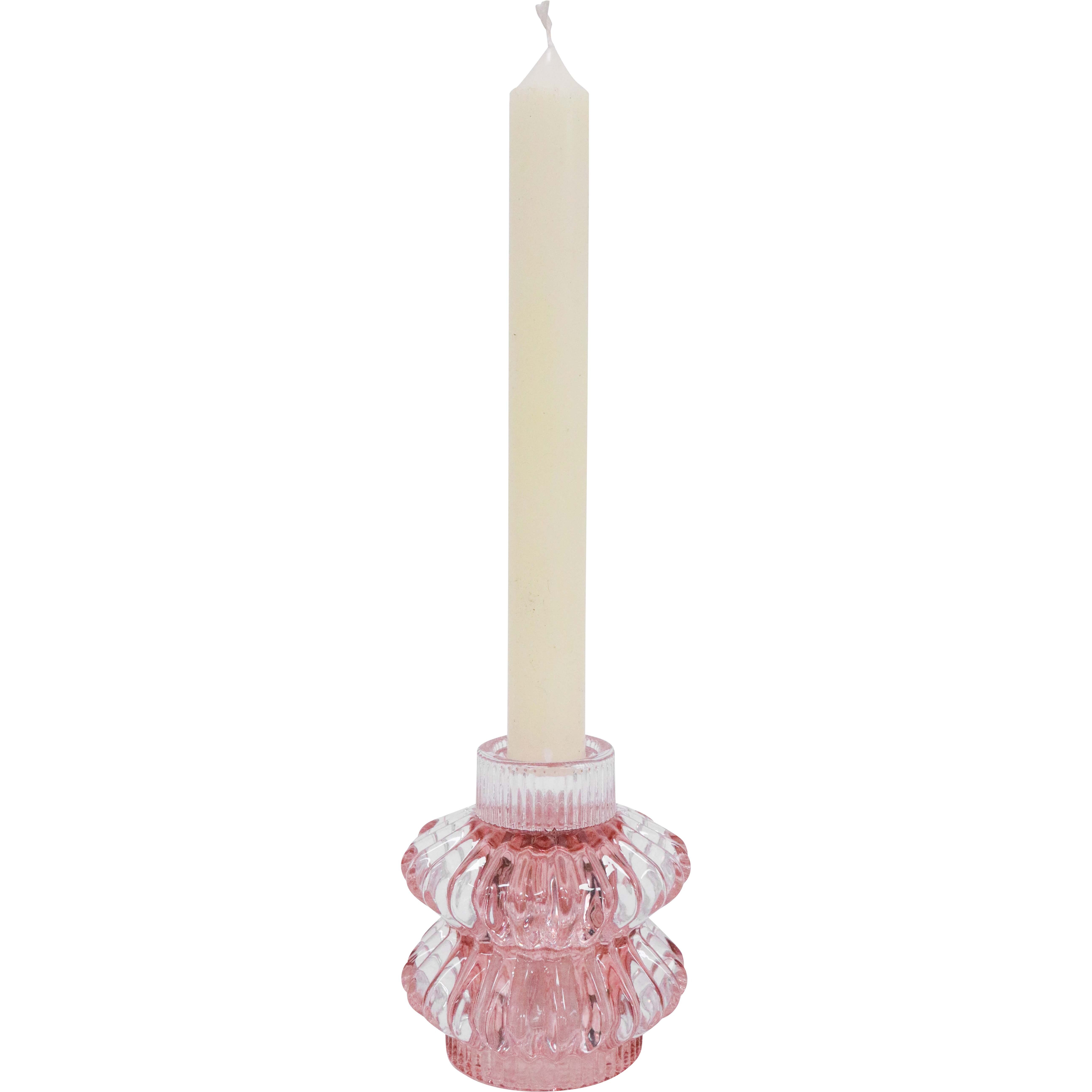 Reversible Candle Holder Pink