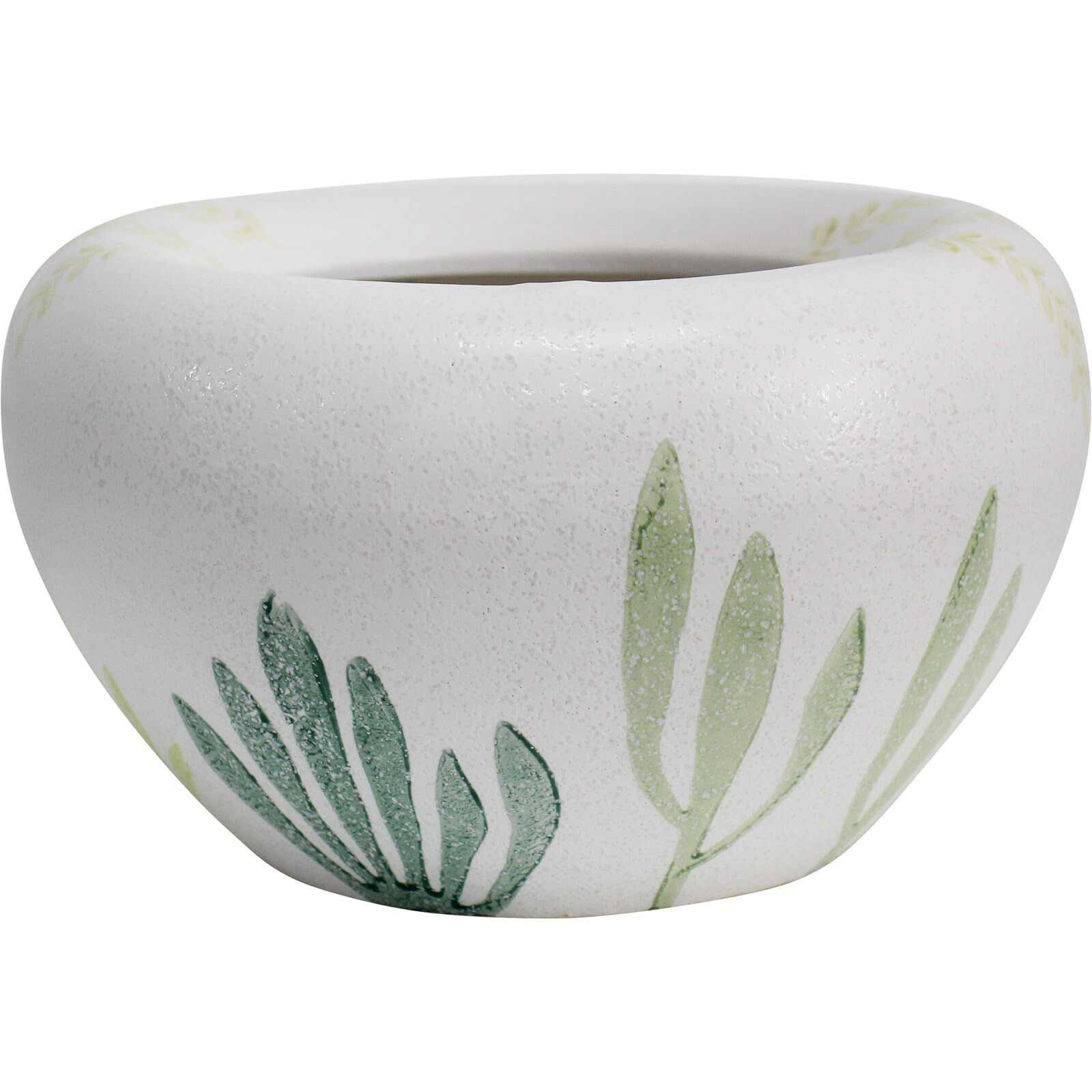 Planter Bowl Faded Succulent 