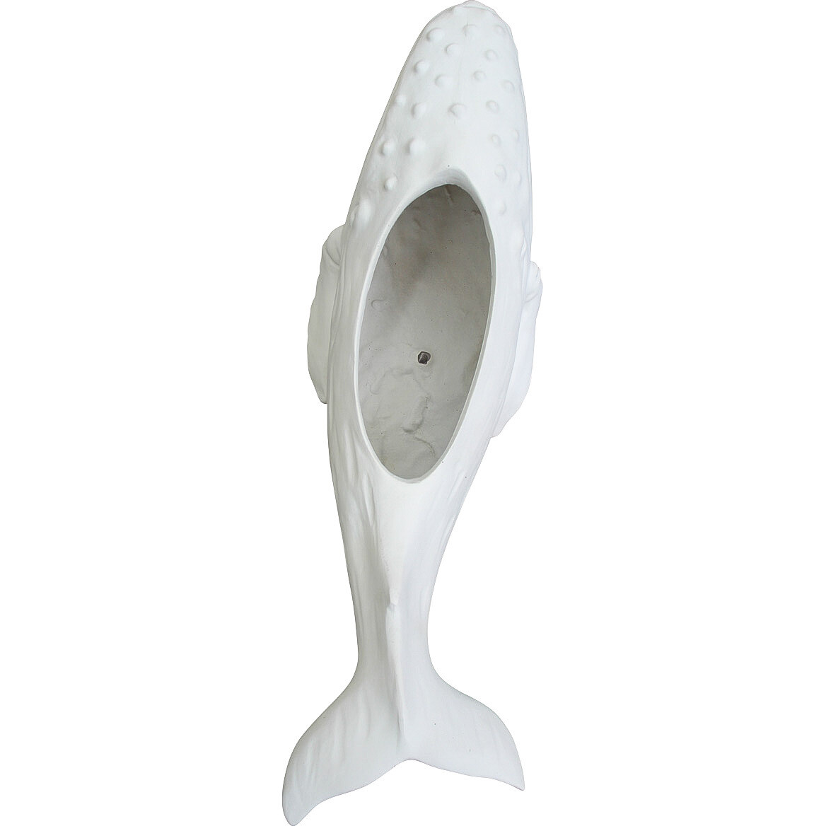 Whale Planter White Lrg