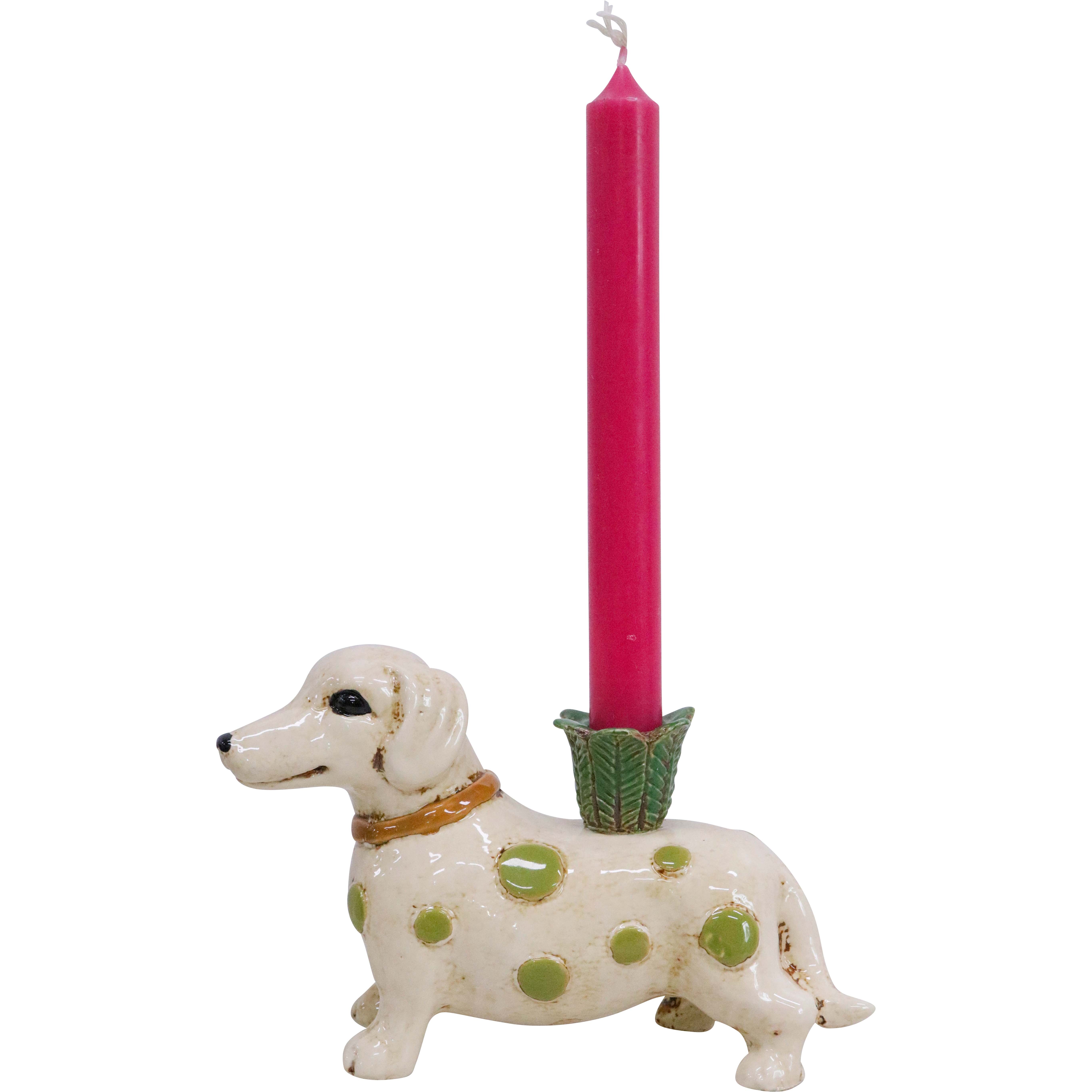 Dachshund Candle Holder