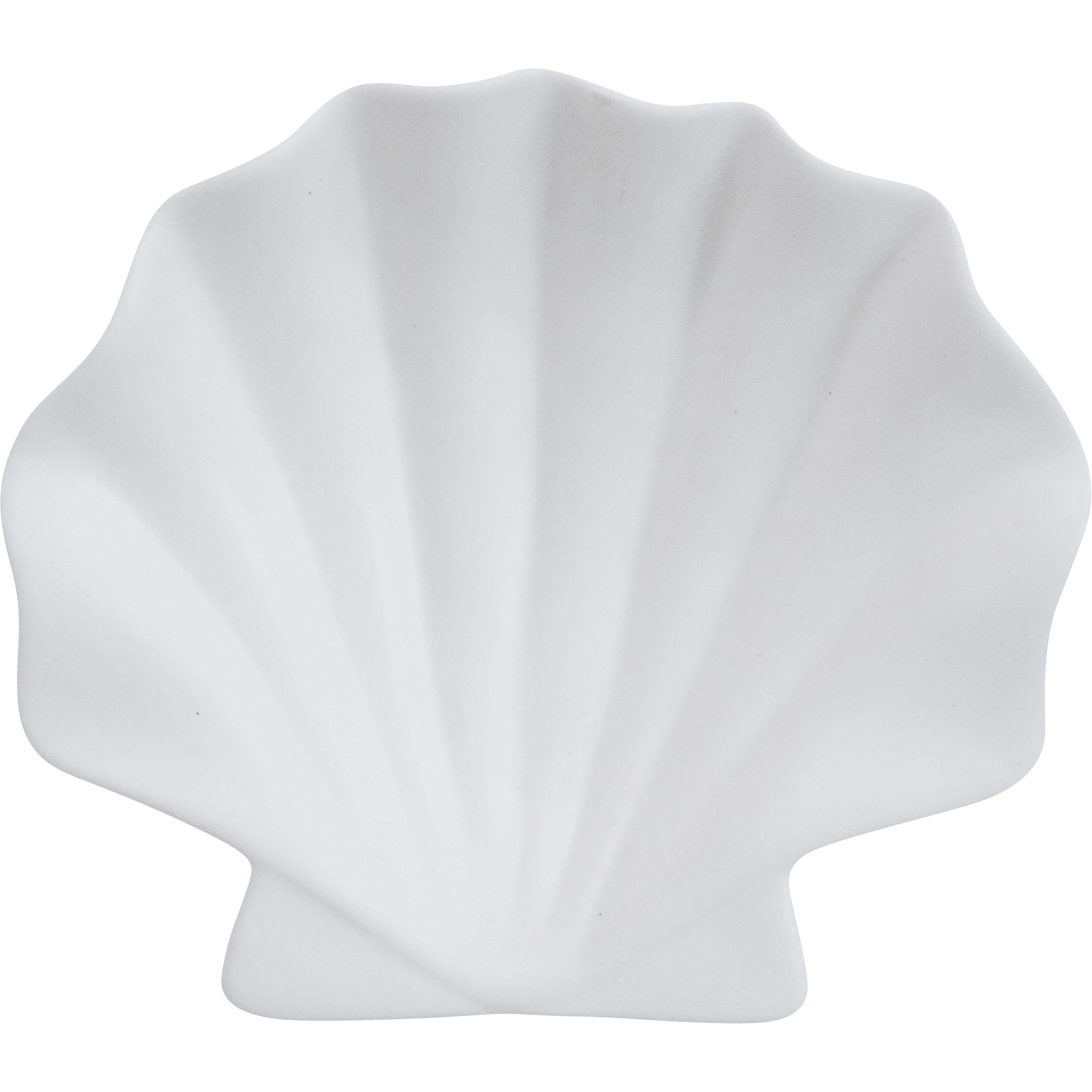 Shell Plate White