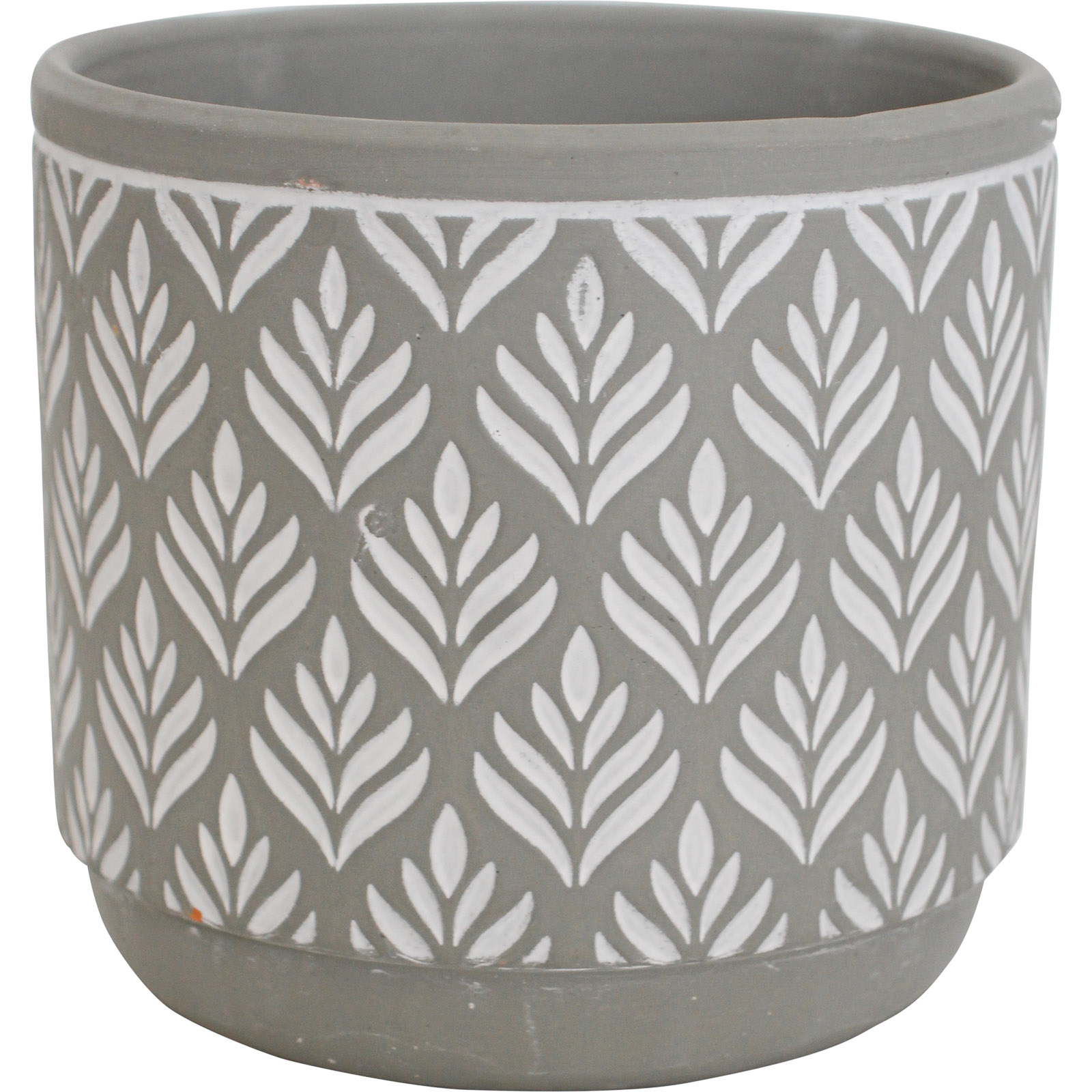 Planter Leaf Grey