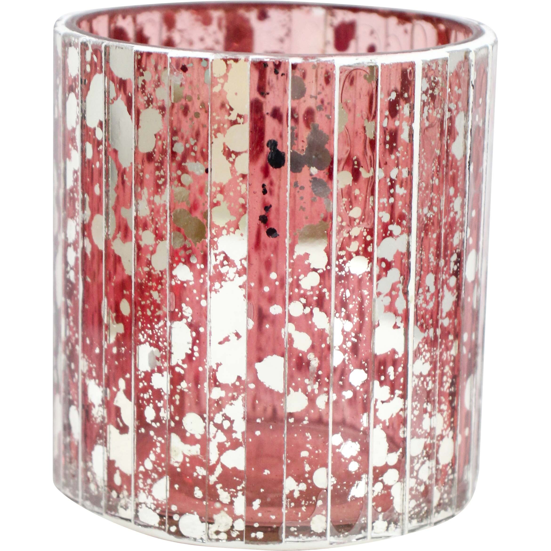 Votive Mosaic Cranberry