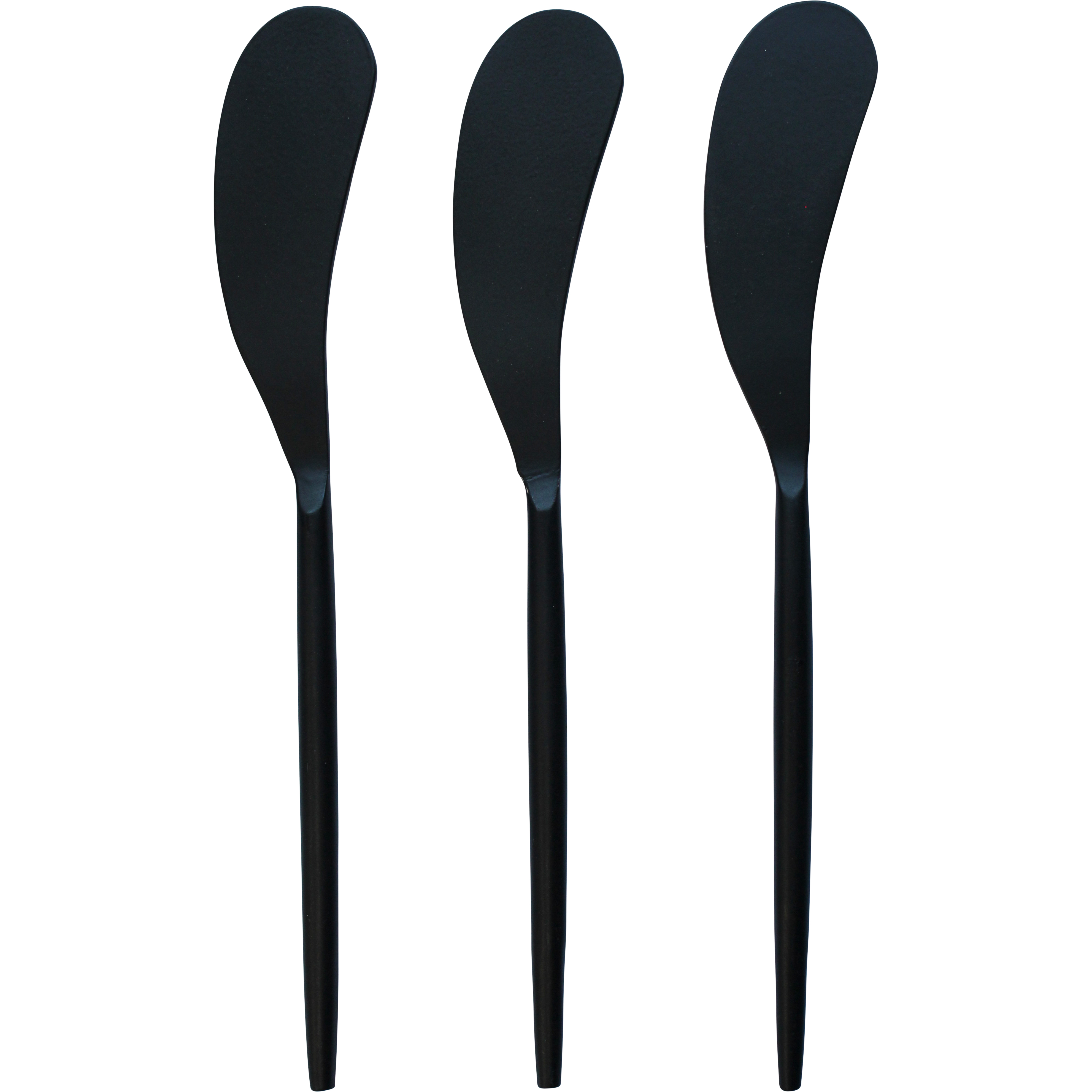 Spreader Pointed S/3 Black