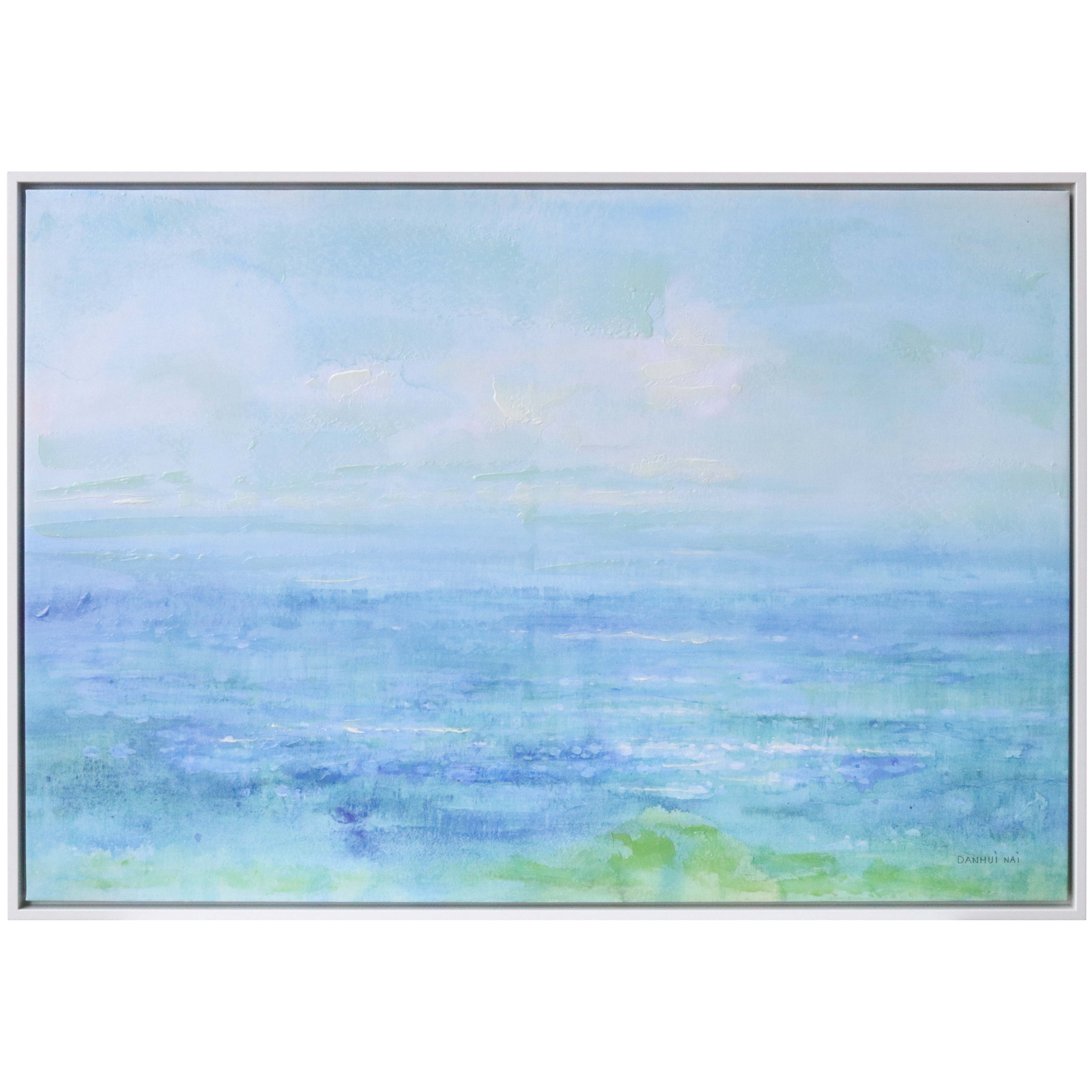 Framed Canvas Sea Sparkle 1